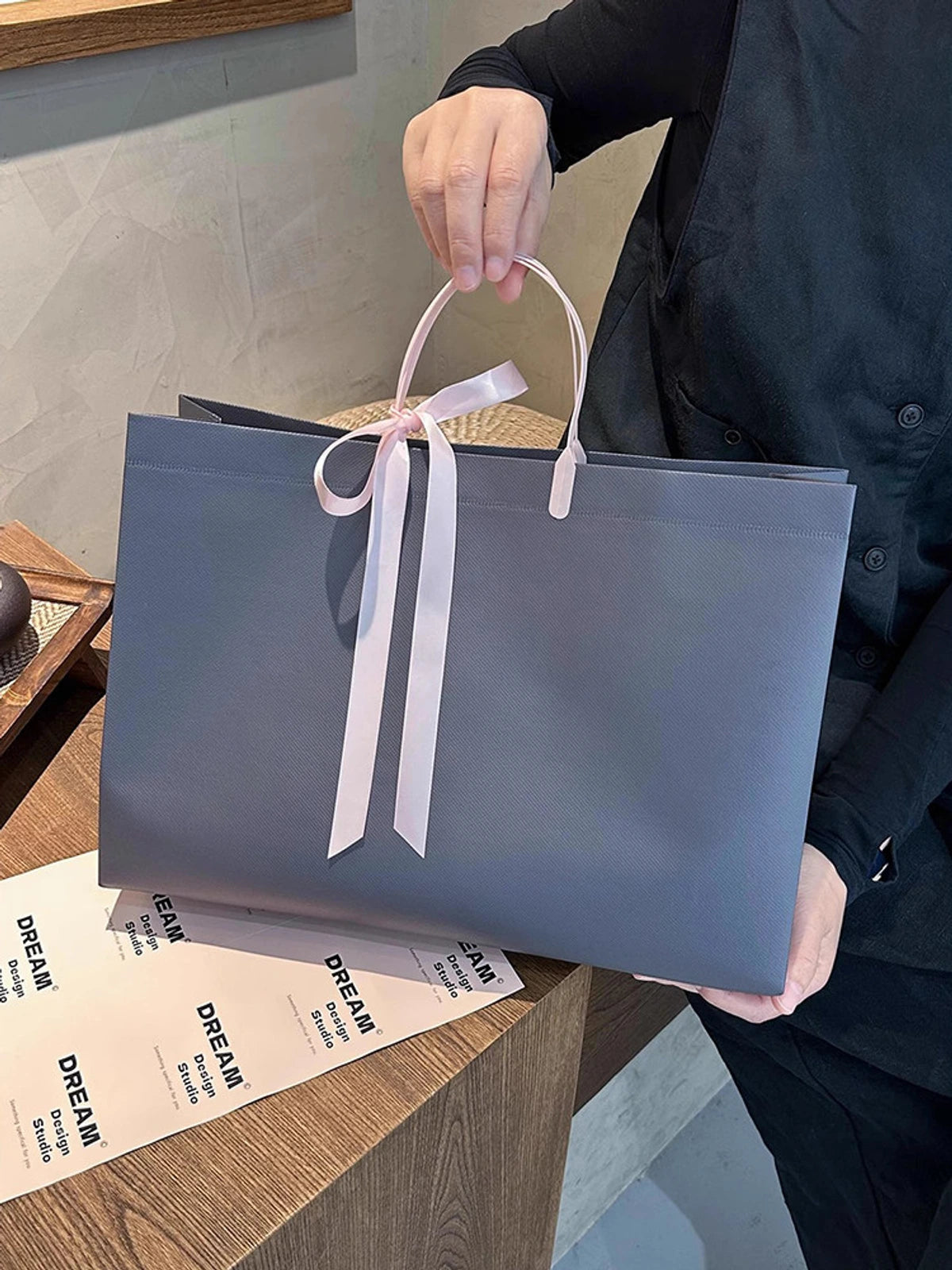 Laminated Non-Woven Tote Bags — 3 Styles product view 3