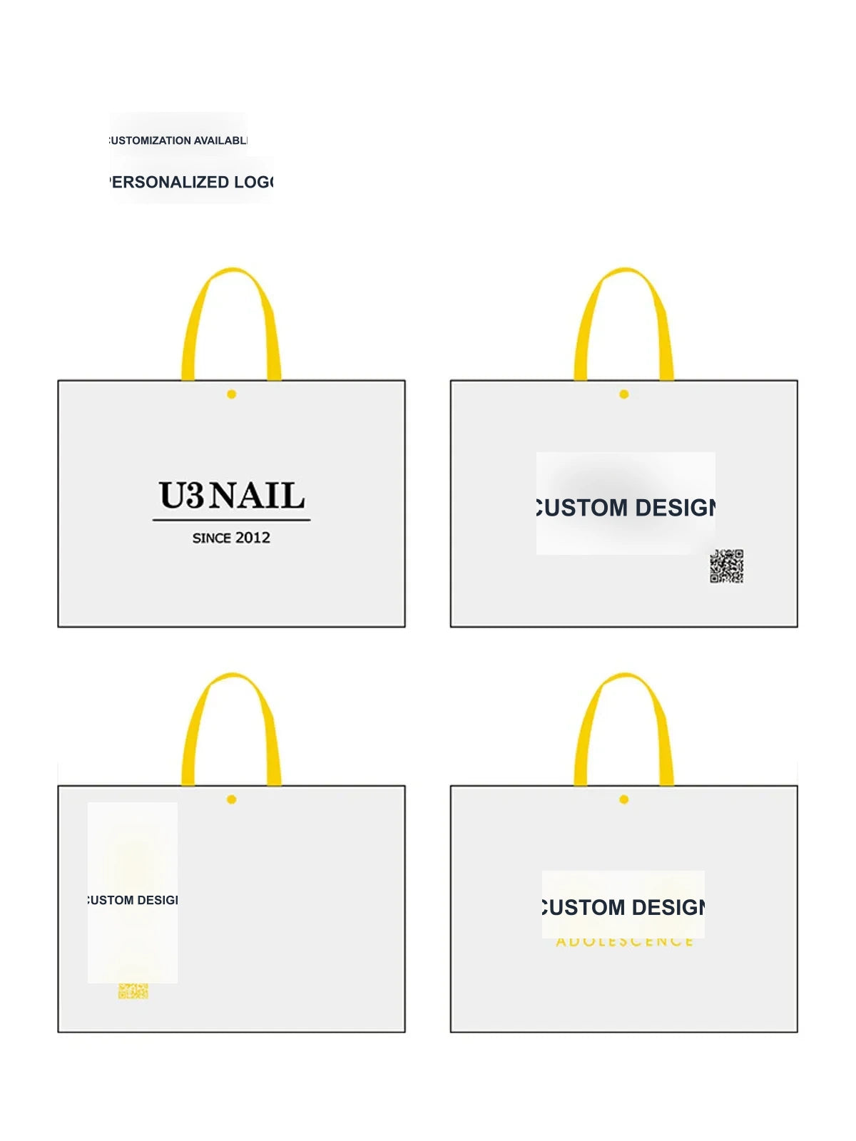 Laminated Non-Woven Tote Bags — 3 Styles product view 4
