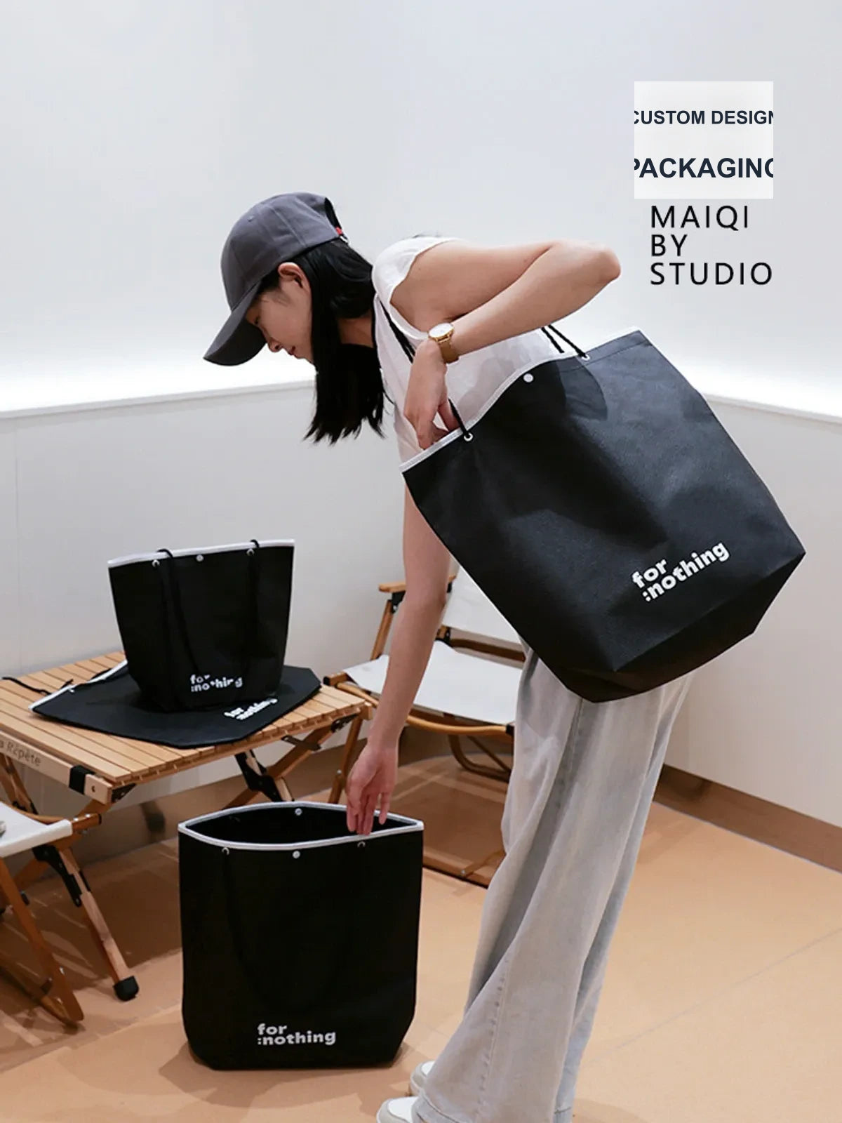 Large-Capacity Non-Woven Garment Packaging Bags — 8 Styles product view 1