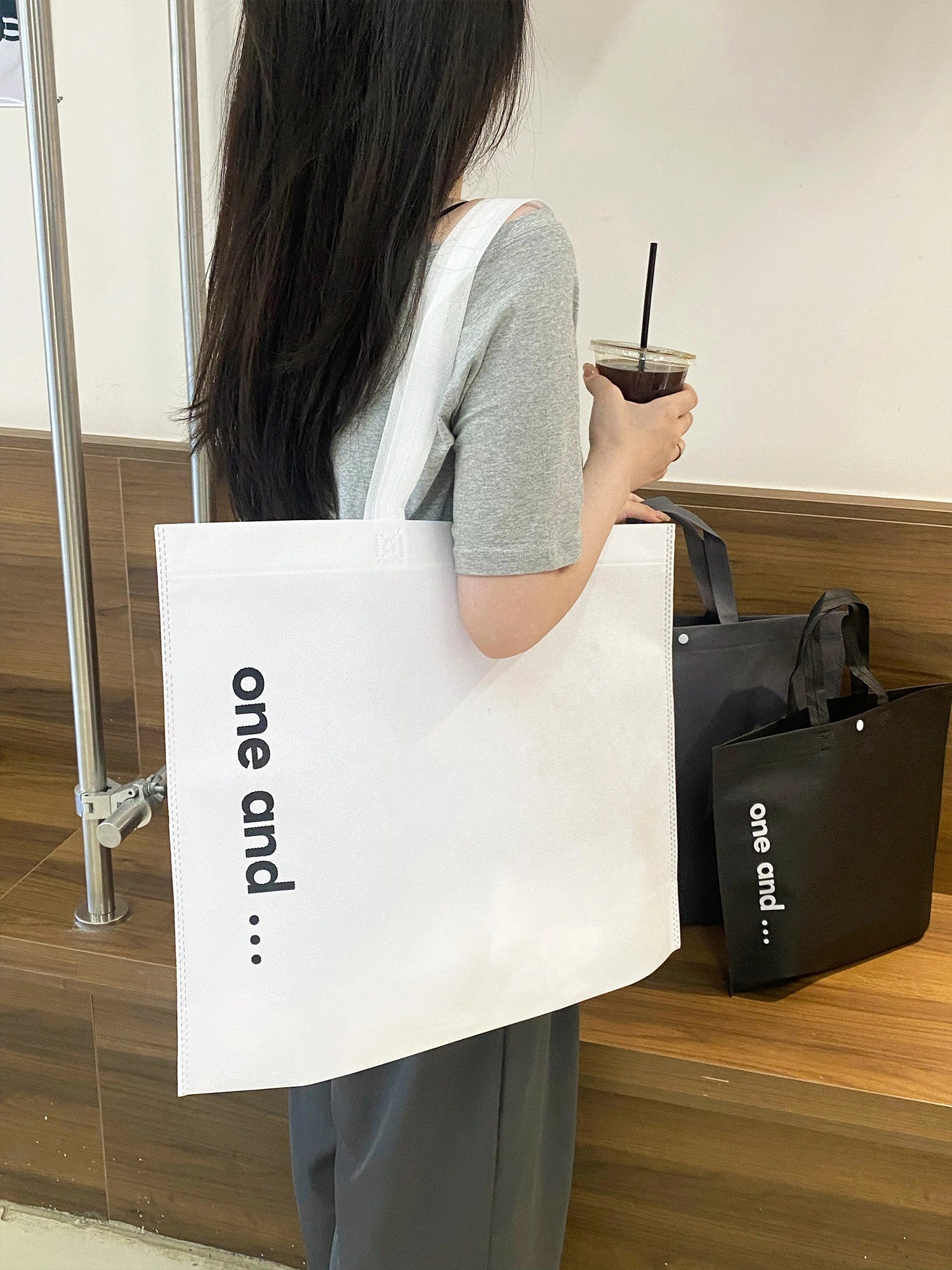 Large-Capacity Non-Woven Tote Bags — 10 Styles product view 1