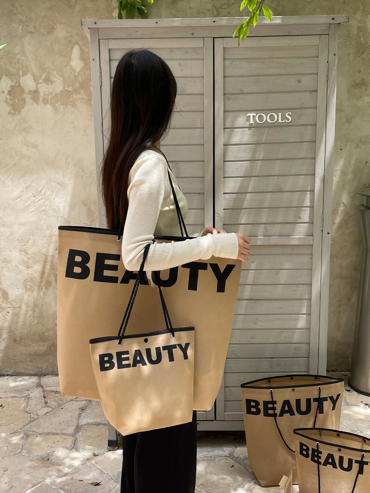 Large-Capacity Non-Woven Tote Bags — 10 Styles product view 2