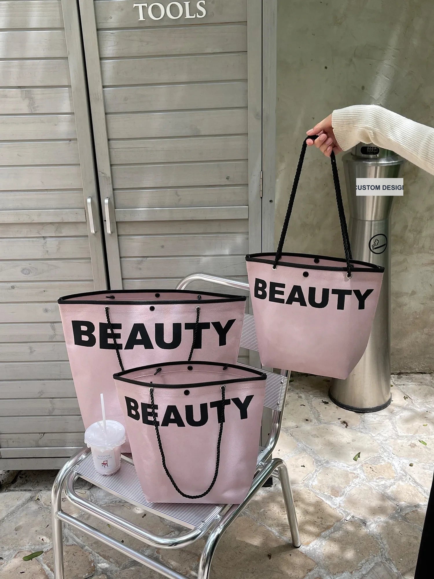 Large-Capacity Non-Woven Tote Bags — 10 Styles product view 3