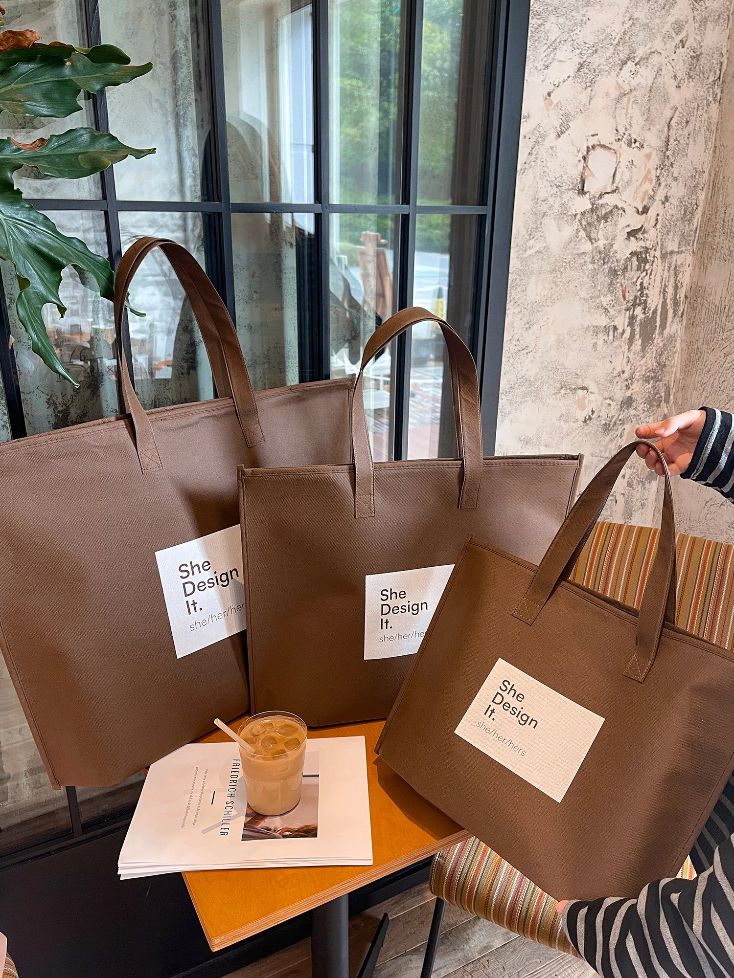 Large-Capacity Non-Woven Tote Bags — 10 Styles product view 4