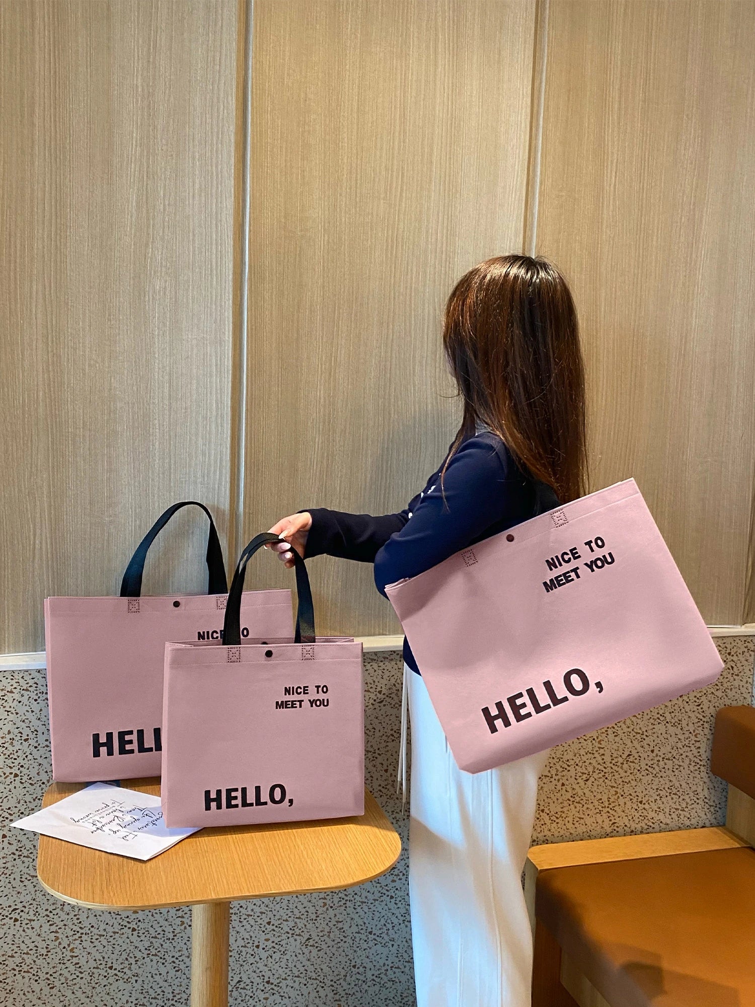 Large-Capacity Non-Woven Tote Bags — 16 Styles product view 1