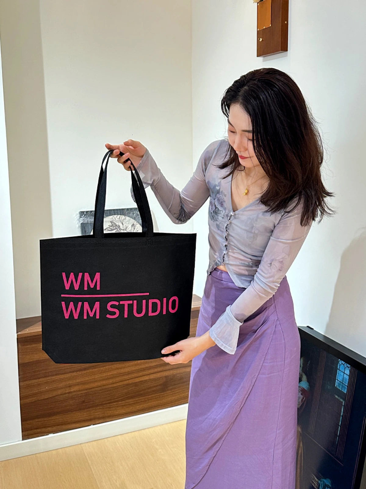 Large-Capacity Non-Woven Tote Bags — 2 Styles product view 4