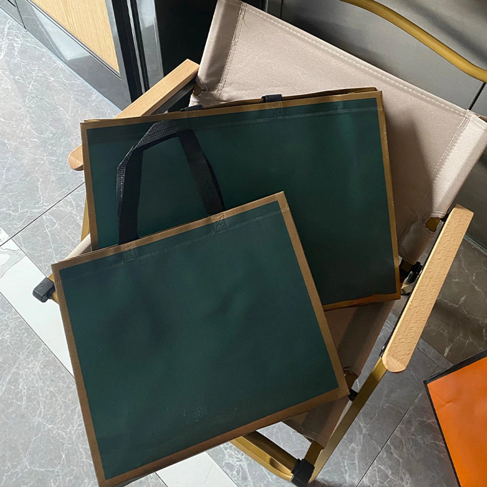 Large-Capacity Non-Woven Tote Bags — 3 Styles product view 2