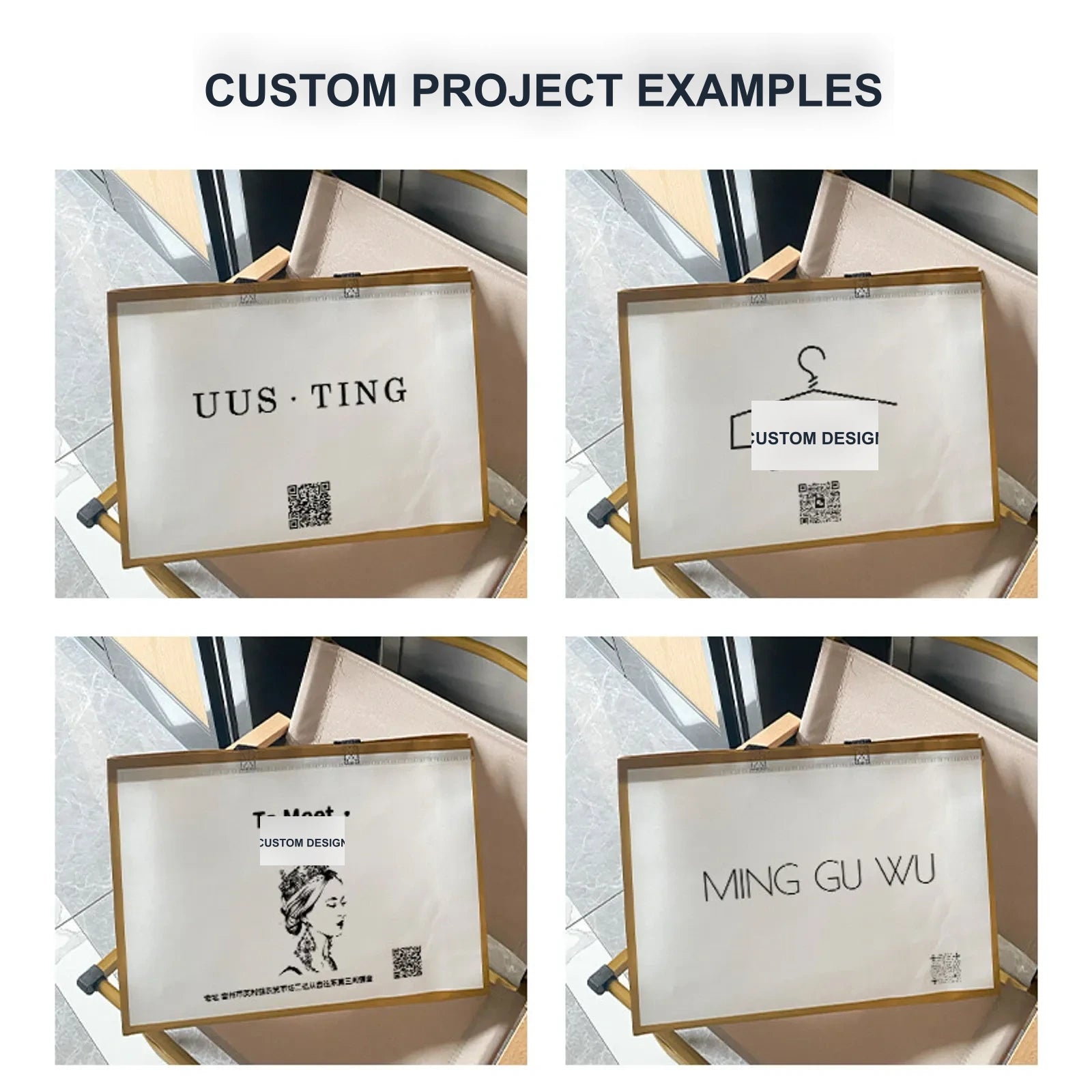 Large-Capacity Non-Woven Tote Bags — 3 Styles product view 4