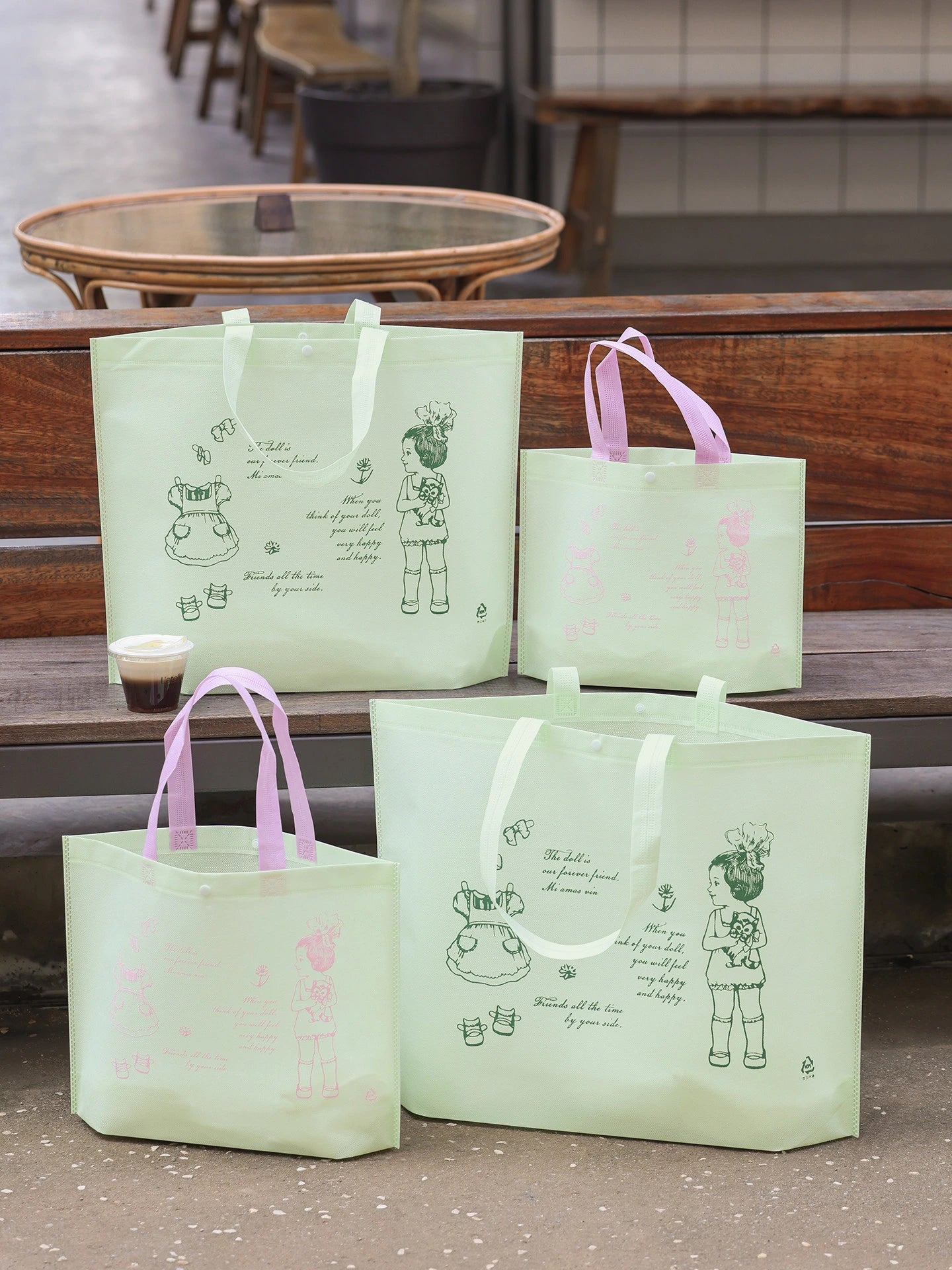 Large-Capacity Non-Woven Tote Bags — 3 Styles product view 5