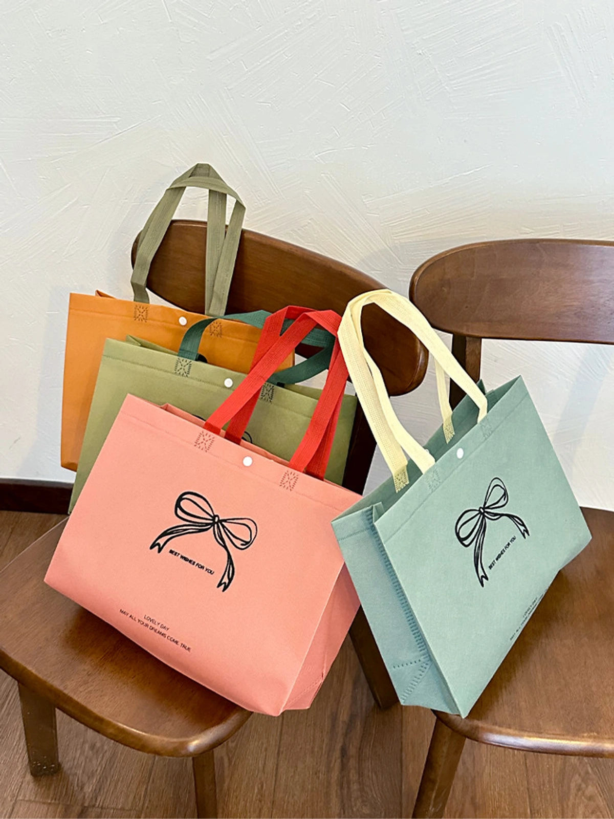 Large-Capacity Non-Woven Tote Bags — 8 Styles product view 2