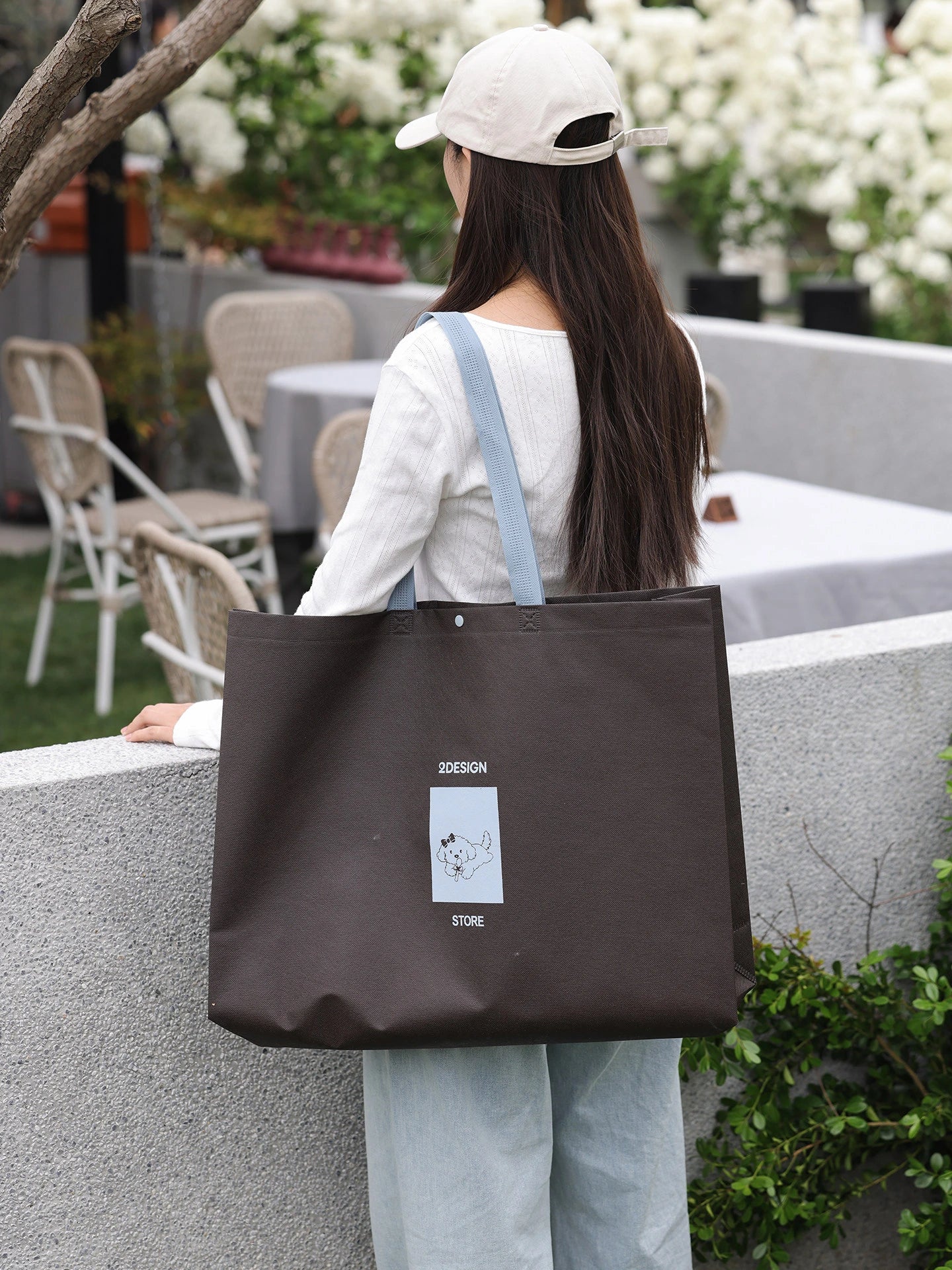 Large-Capacity Non-Woven Tote Bags — 8 Styles product view 2