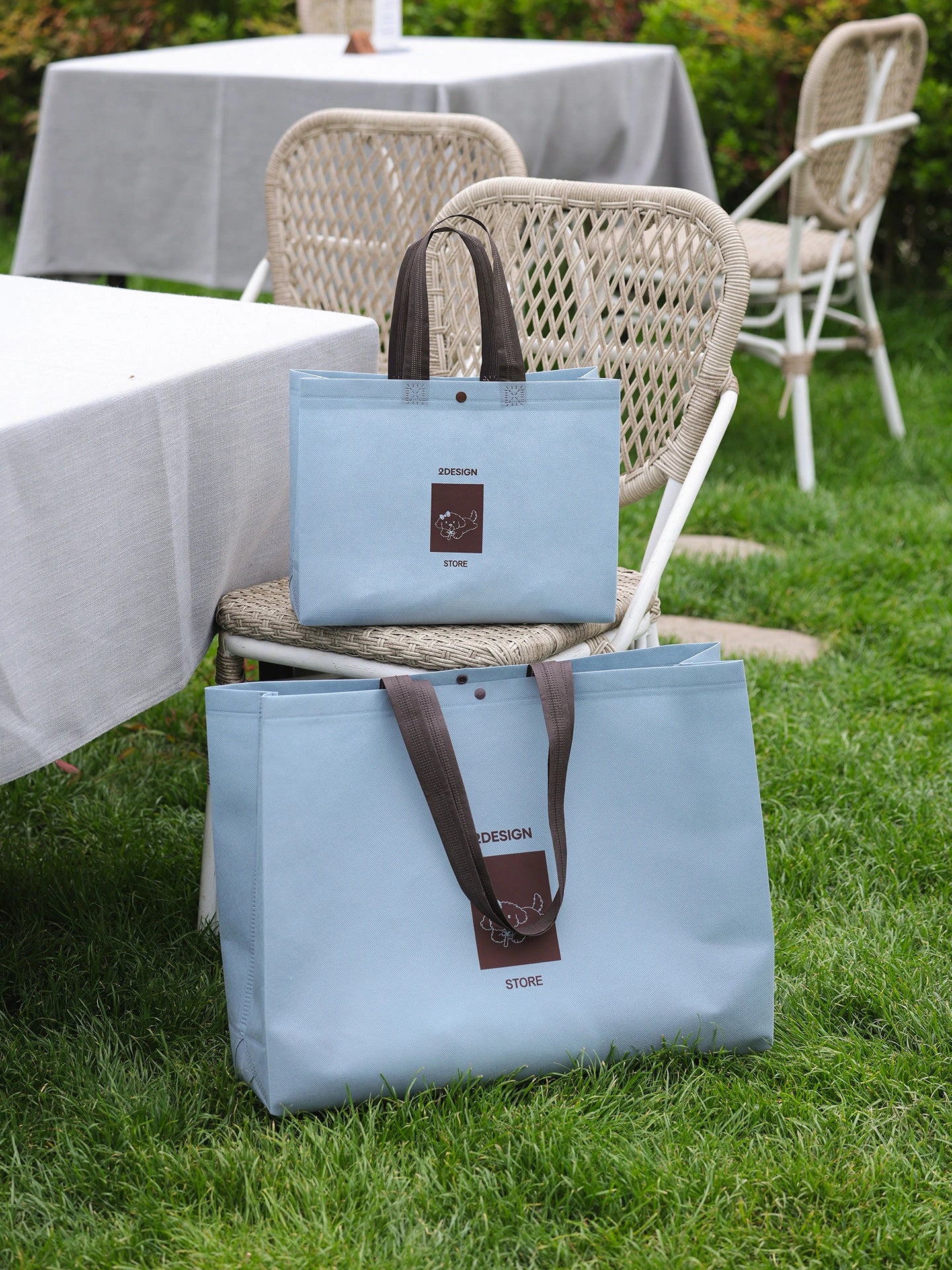 Large-Capacity Non-Woven Tote Bags — 8 Styles product view 4