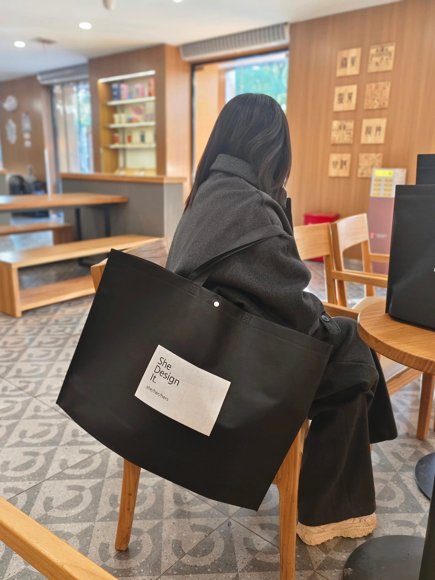 Large-Capacity Printed Non-Woven Tote Bags — 12 Styles product view 1