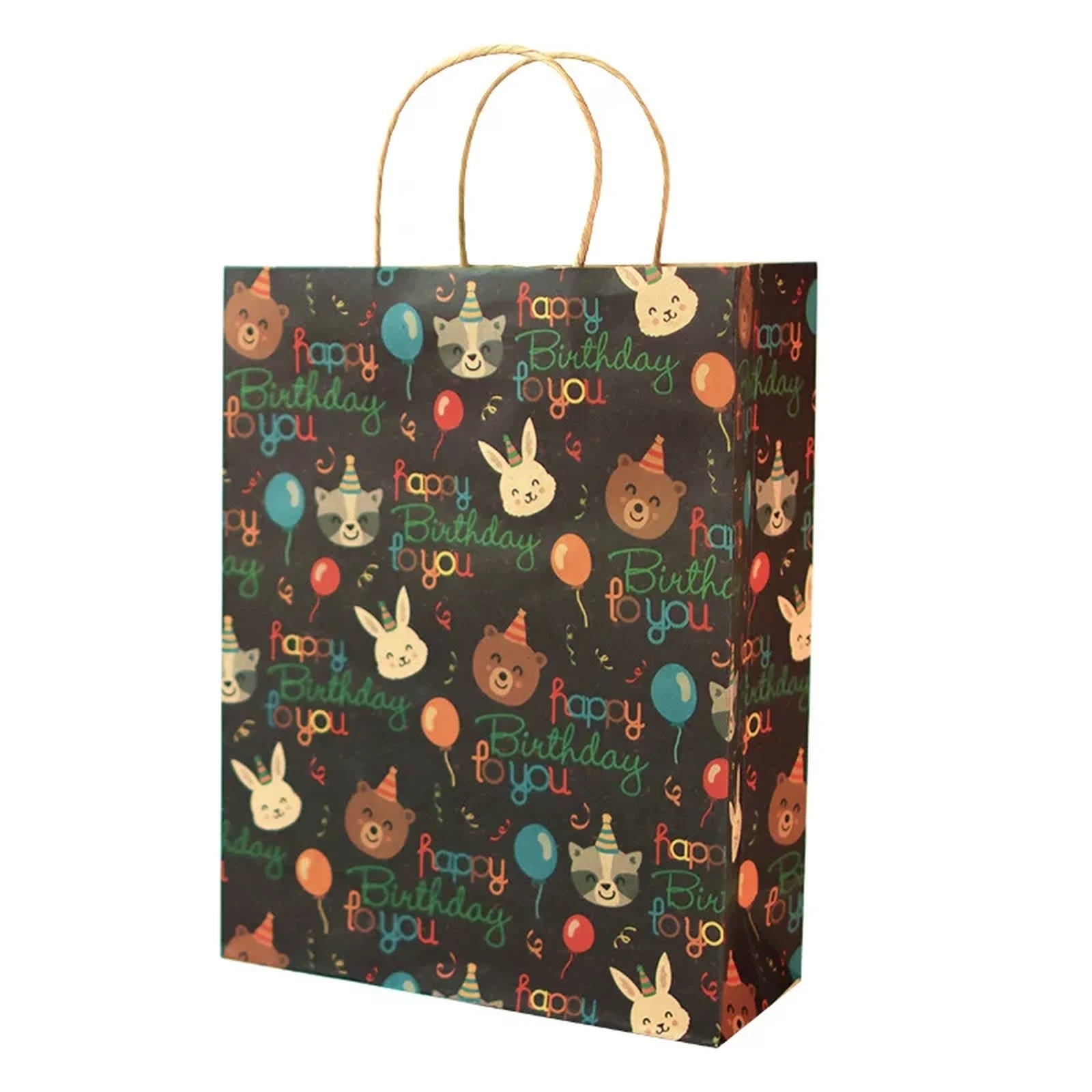 Large Kraft Christmas and Birthday Gift Bags with Twisted Handles – option 28730005729