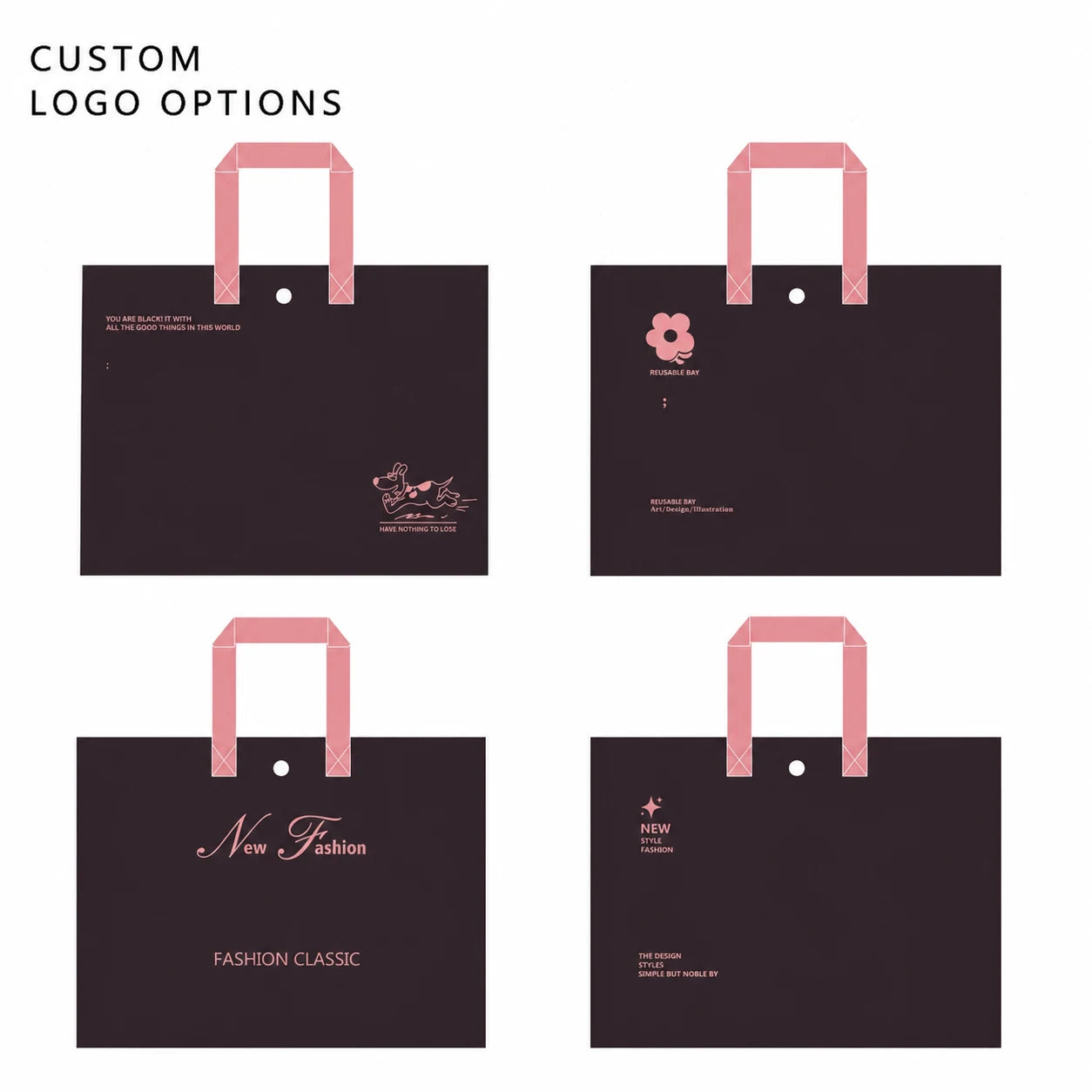 Large Printed Non-Woven Tote Bags — 11 Styles product view 5