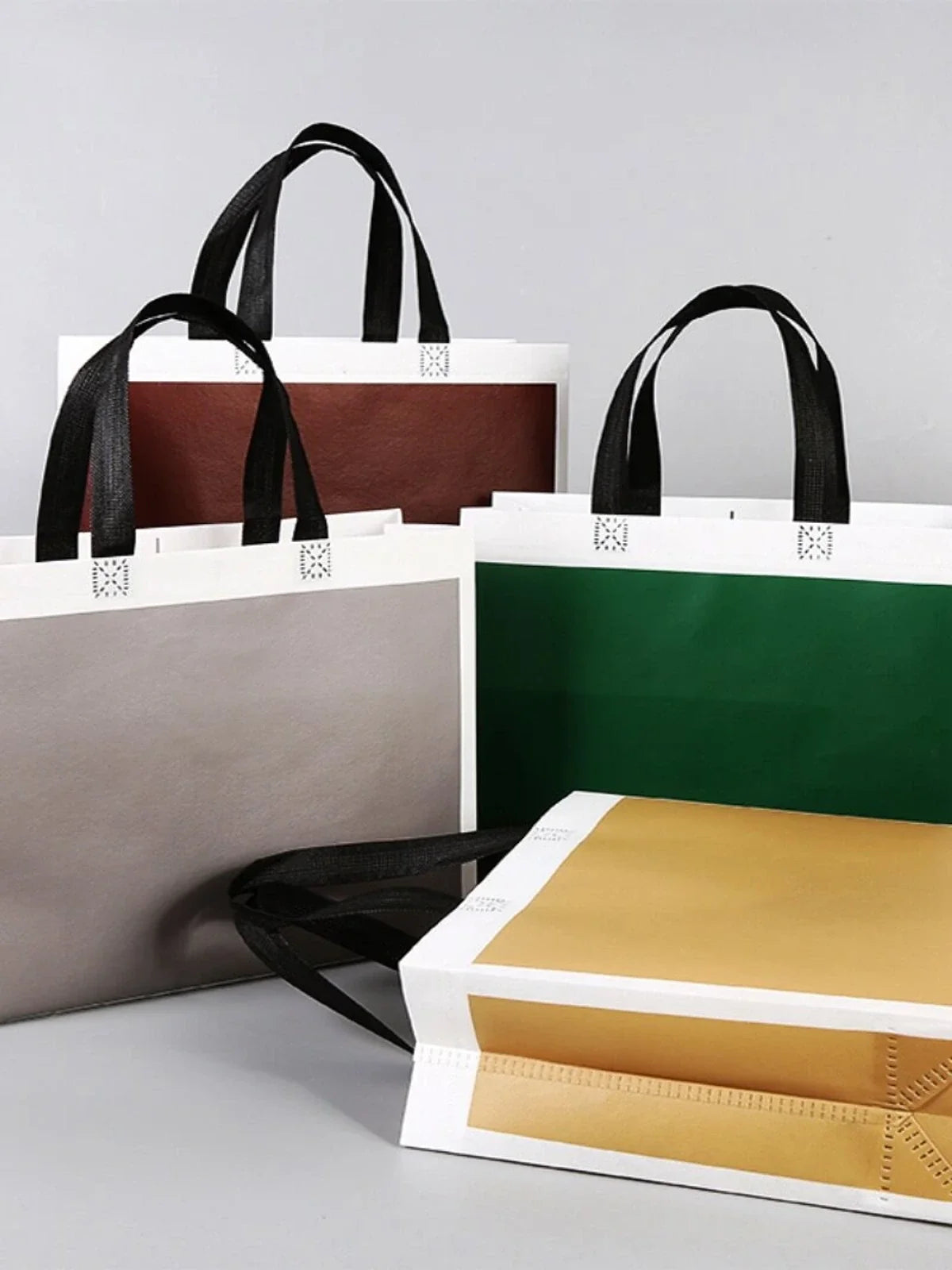 Minimalist Non-Woven Tote Bags — 14 Styles product view 1