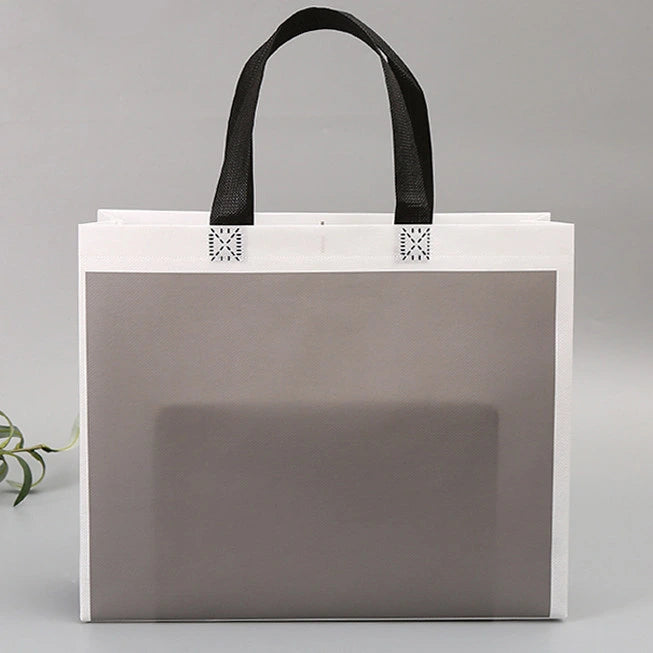 Light Gray minimalist non-woven tote bags — 14 styles