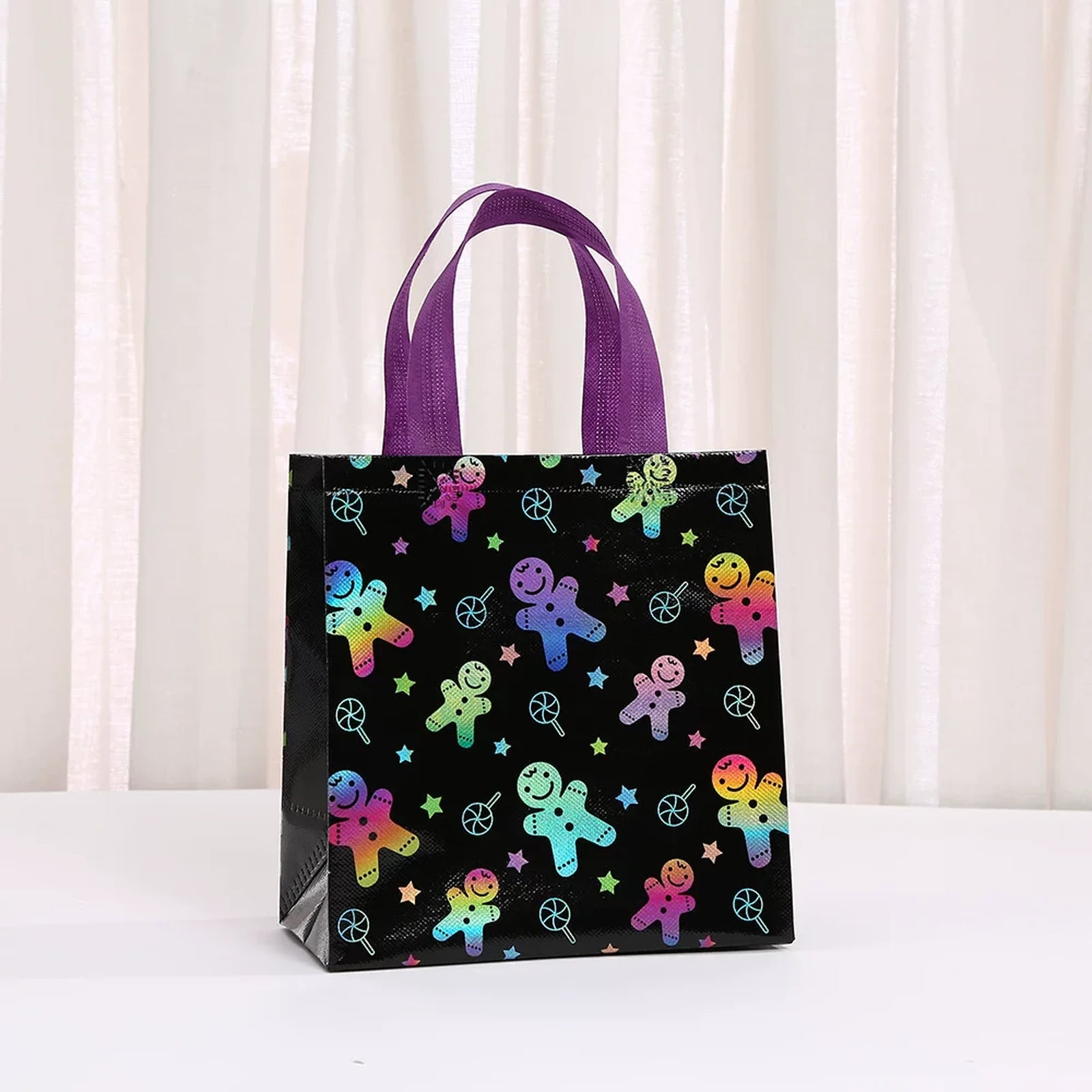 Non-Woven Christmas Gift Bags with Carry Handles – product view