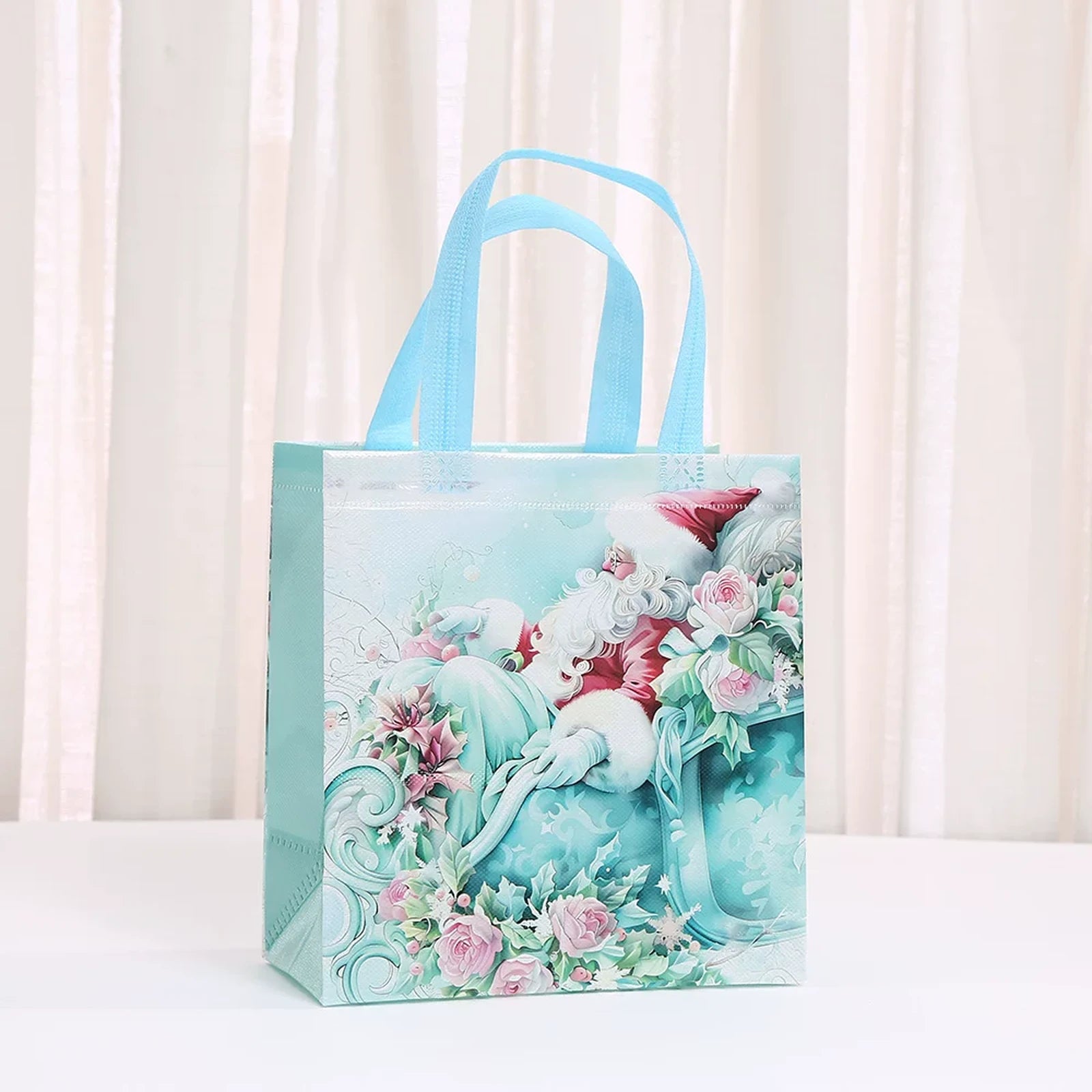 Non-Woven Christmas Gift Bags with Carry Handles – product view