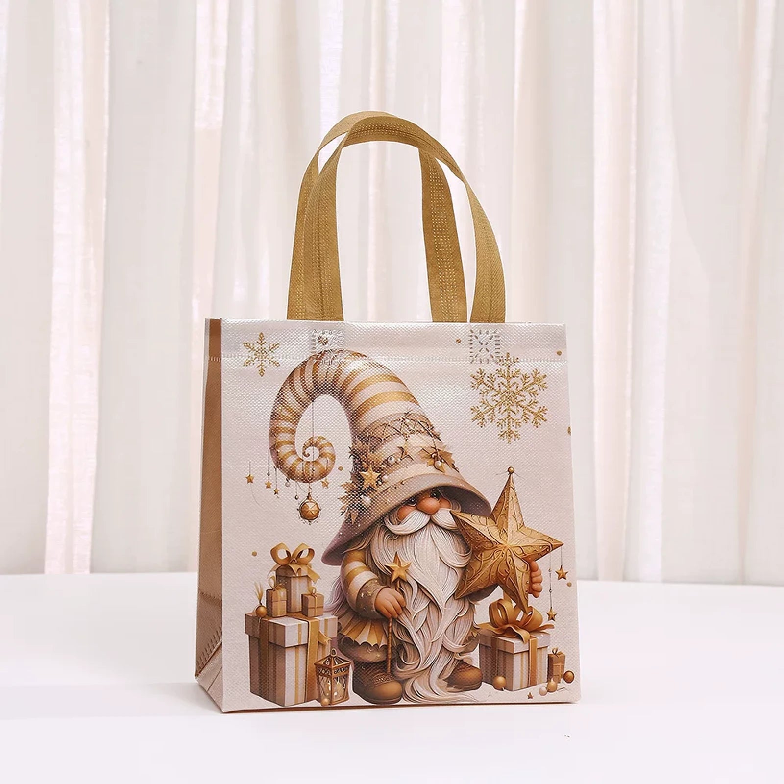 Non-Woven Christmas Gift Bags with Carry Handles – product view