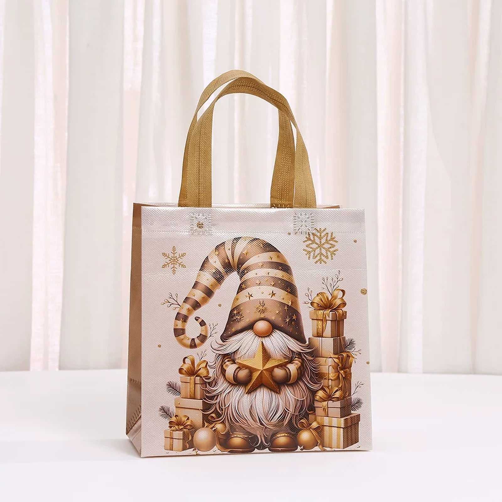 Non-Woven Christmas Gift Bags with Carry Handles – product view