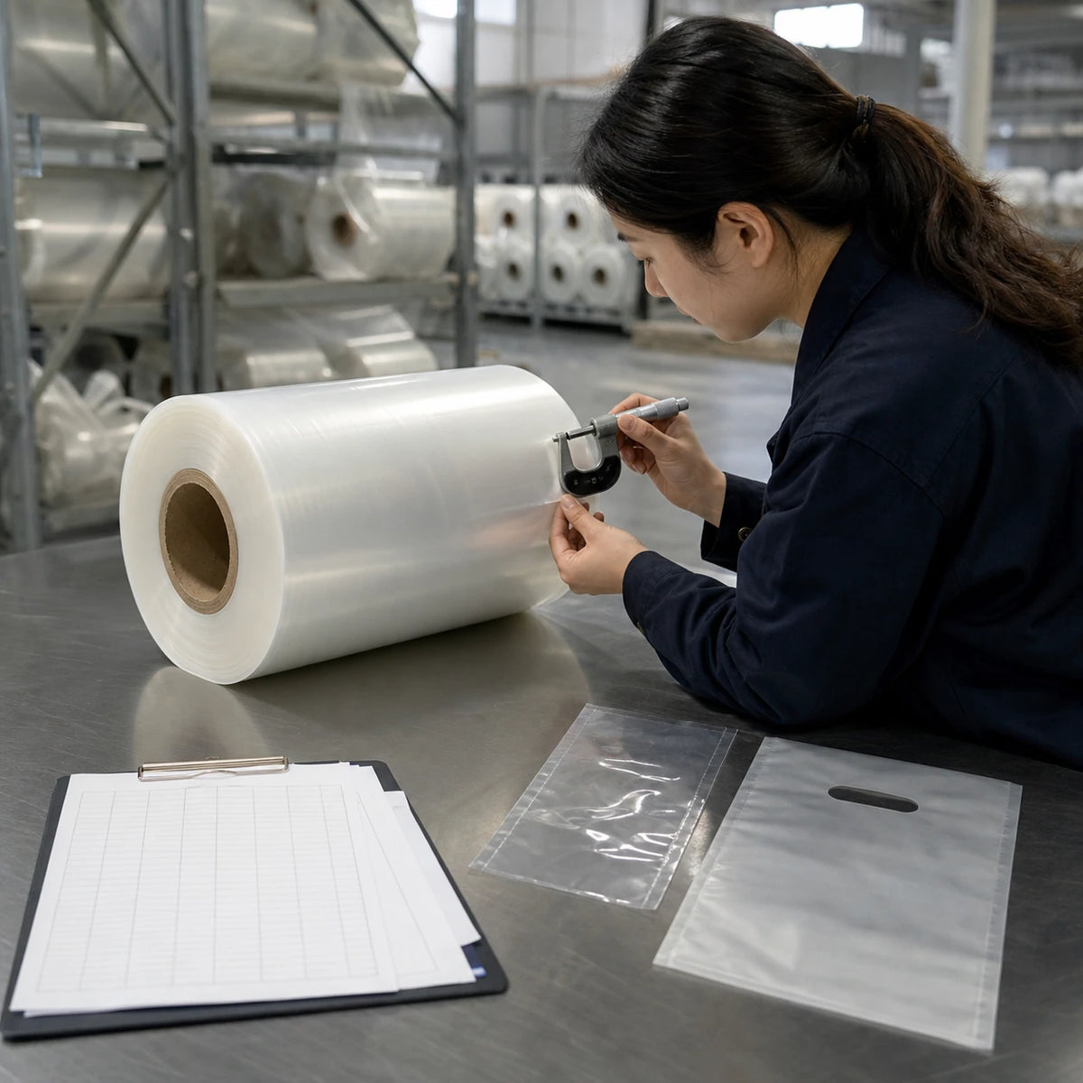 pla incoming material verification
