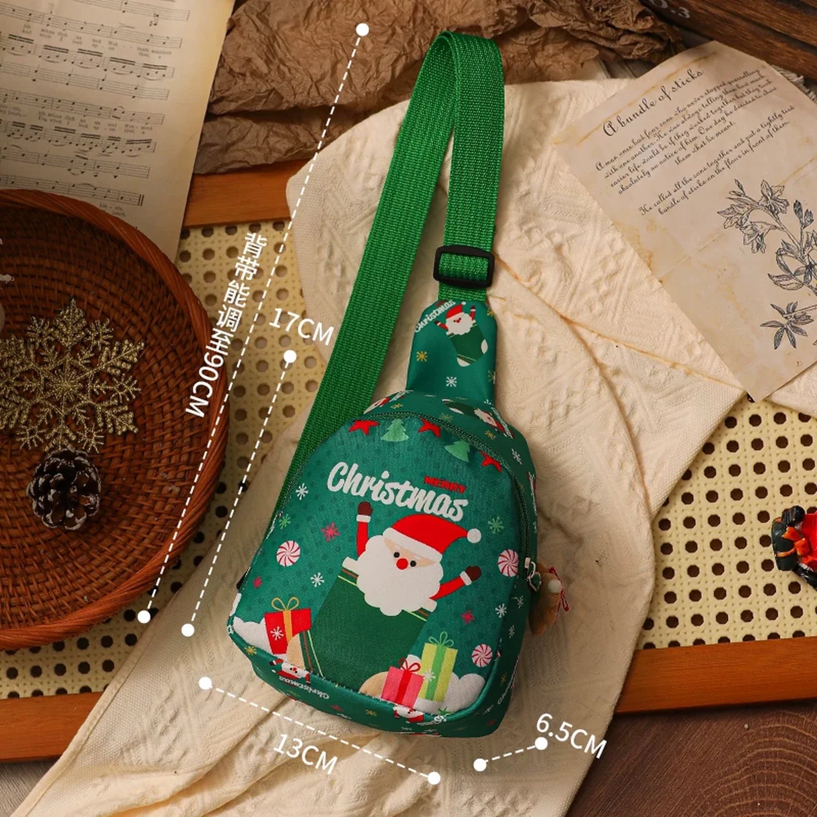 Plush Christmas Gift Bags and Mini Carry Bags – product view