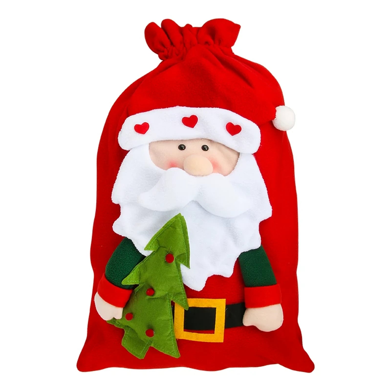 Plush Christmas Gift Sacks and Stockings – product view