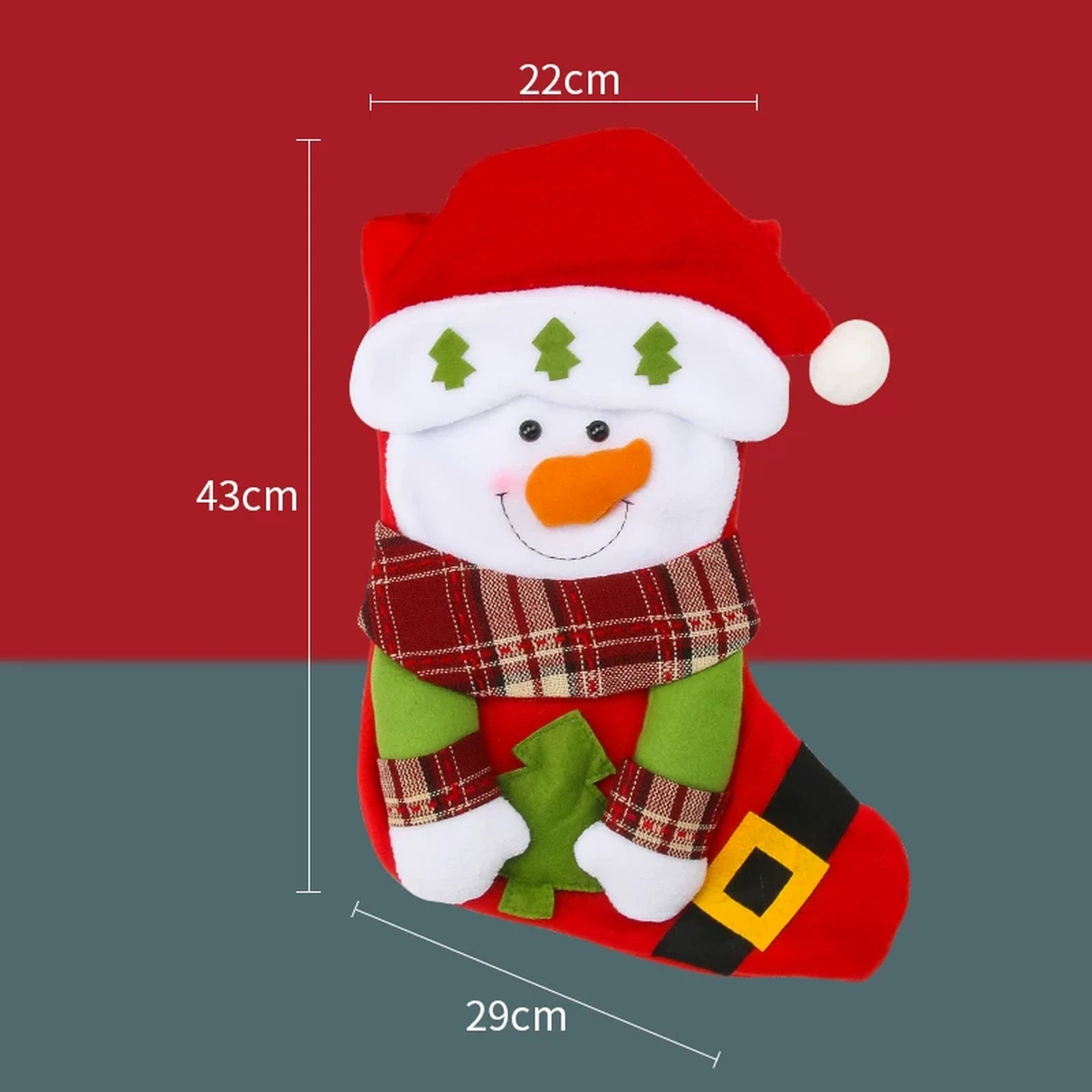 Plush Christmas Gift Sacks and Stockings – product view