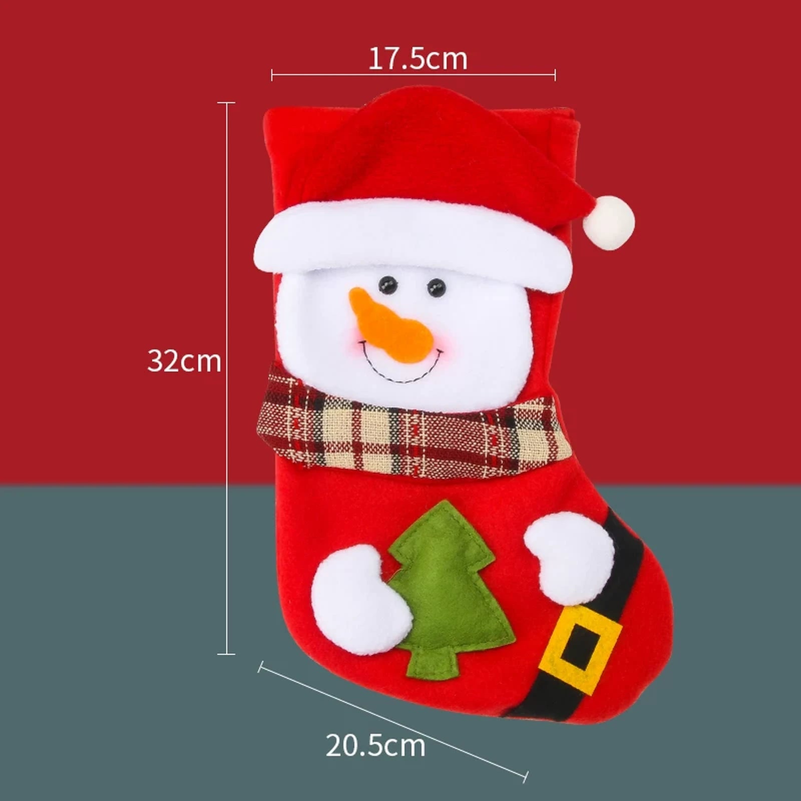 Plush Christmas Gift Sacks and Stockings – product view