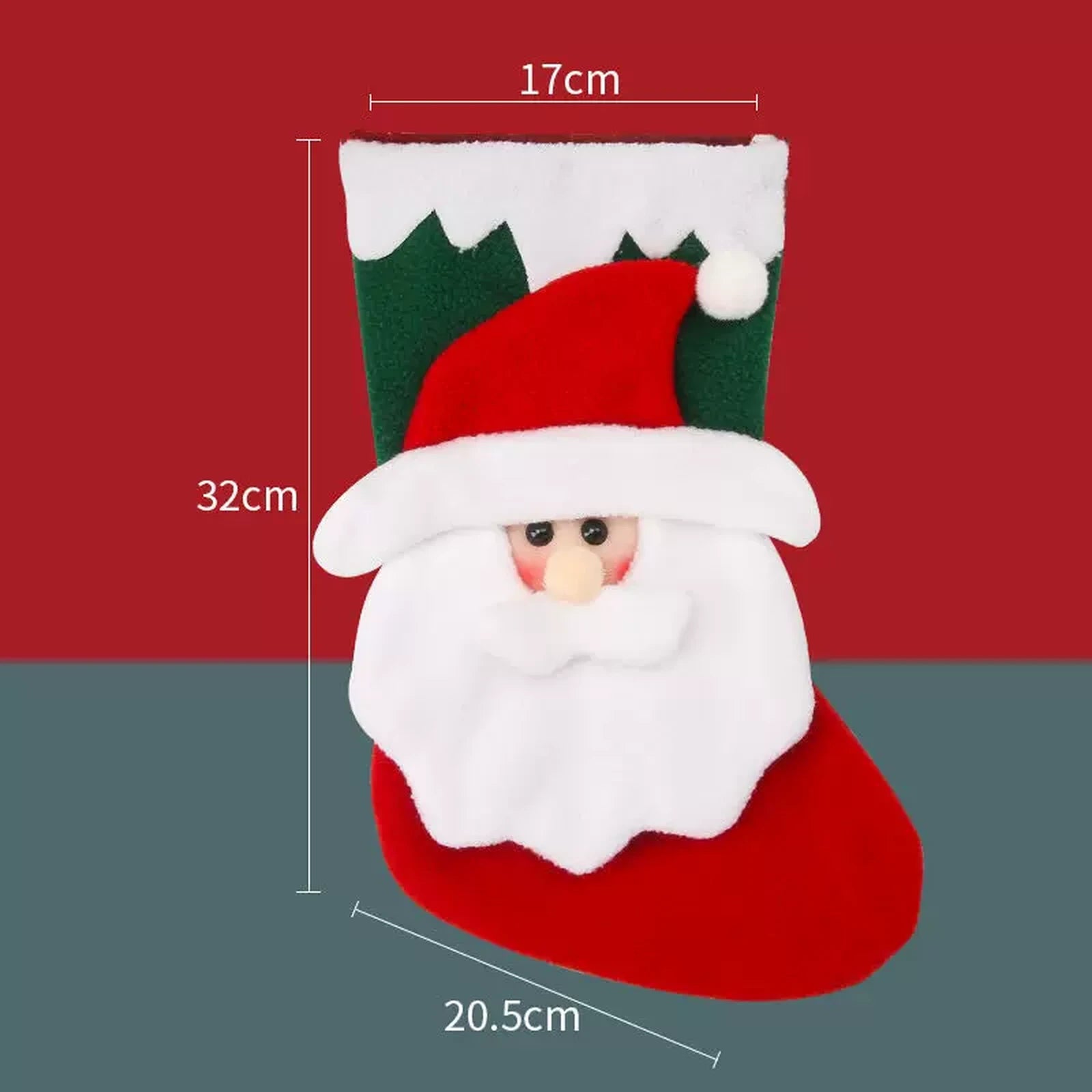 Plush Christmas Gift Sacks and Stockings – product view