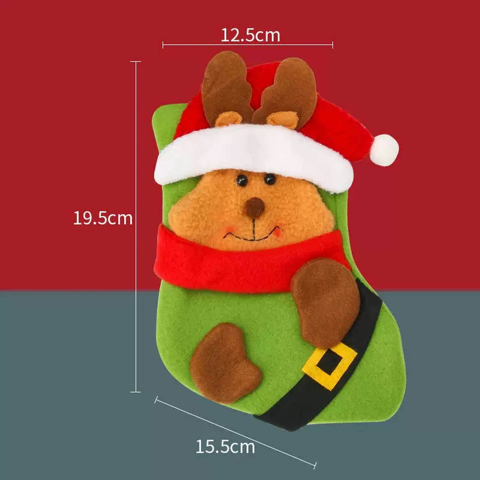 Plush Christmas Gift Sacks and Stockings – product view