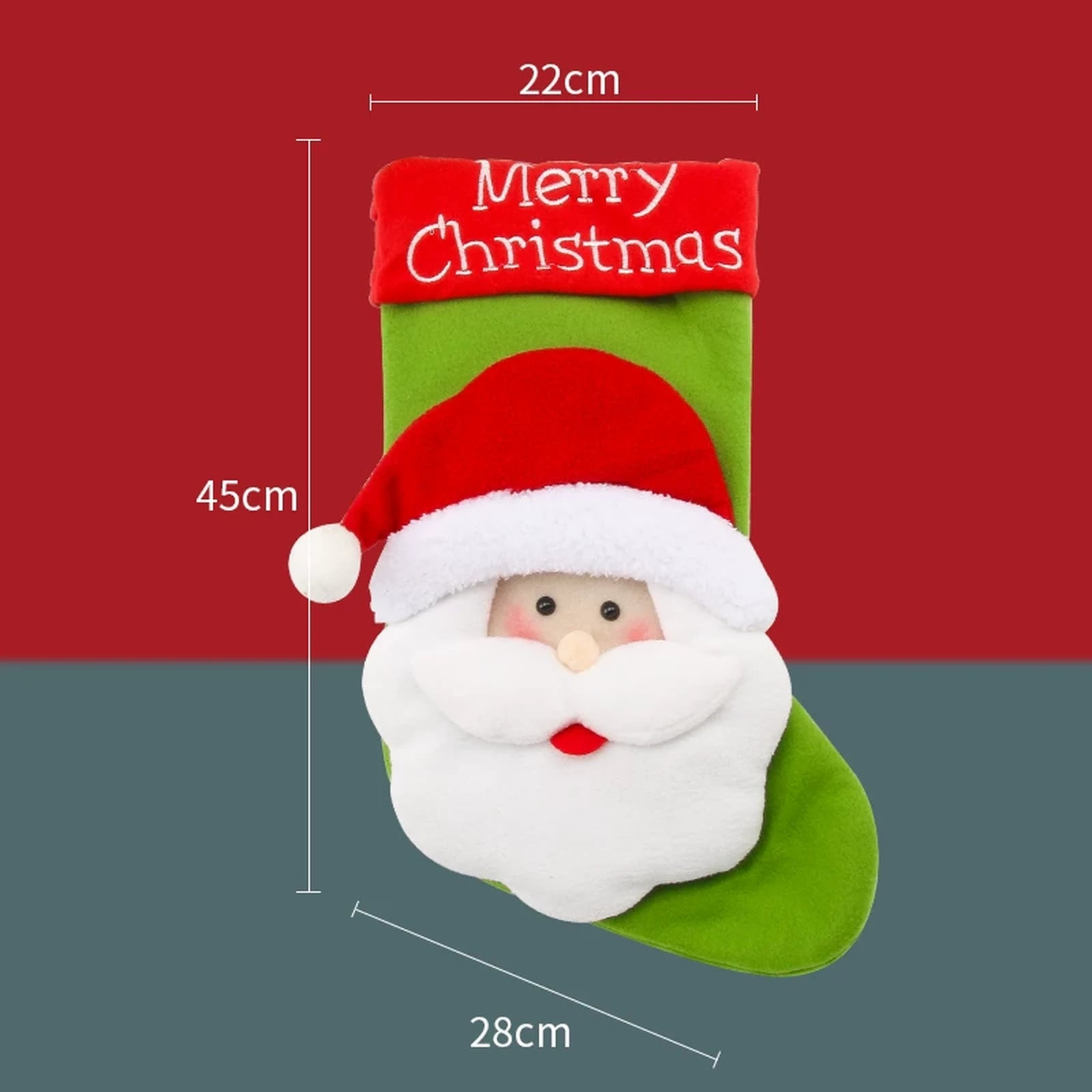 Plush Christmas Gift Sacks and Stockings – product view
