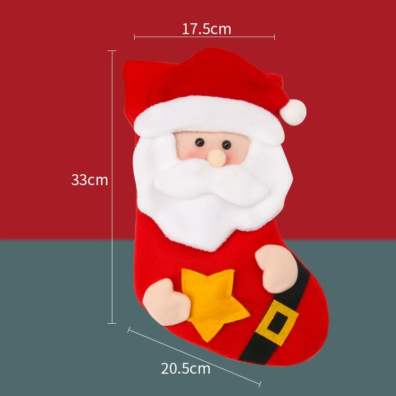 Plush Christmas Gift Sacks and Stockings – product view