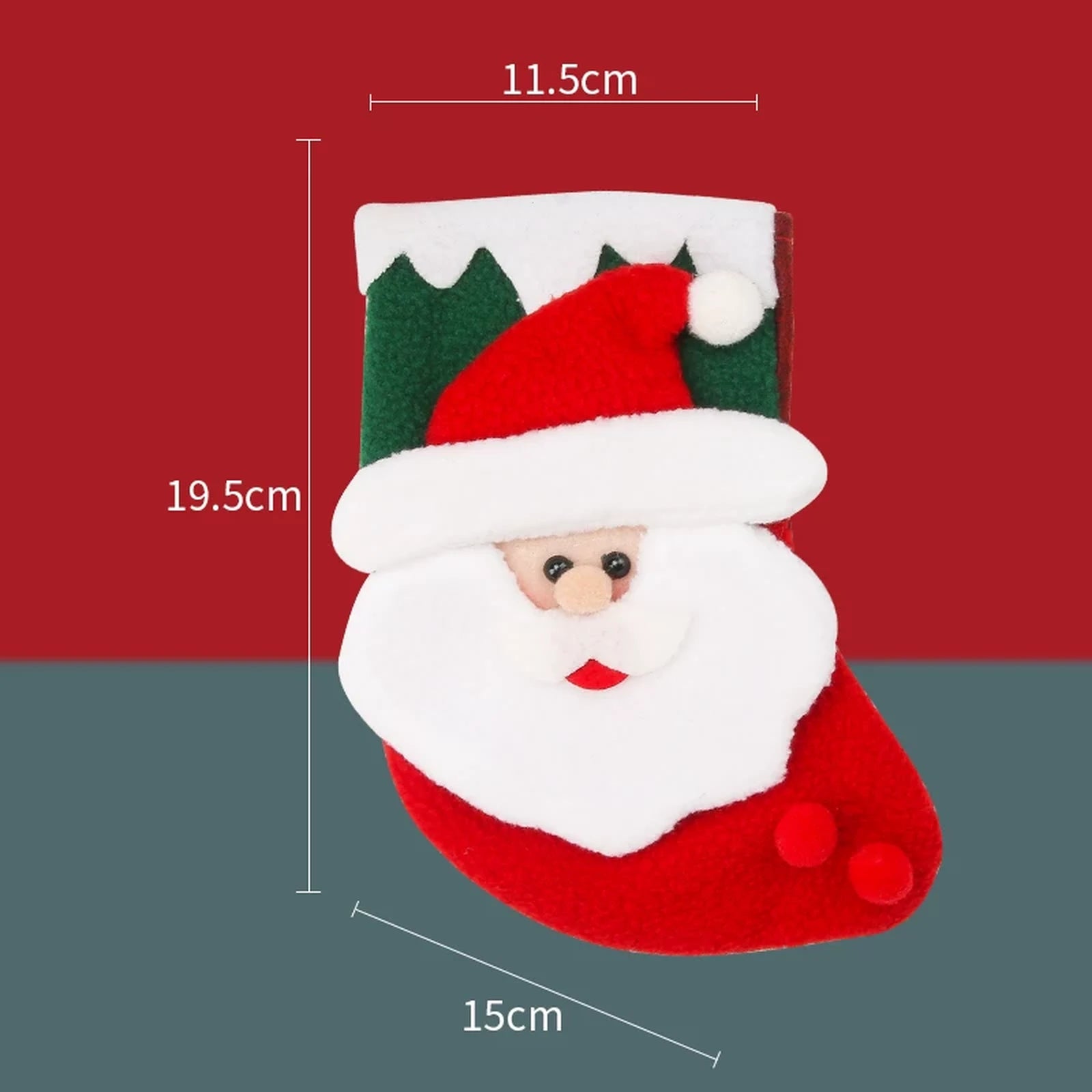 Plush Christmas Gift Sacks and Stockings – product view