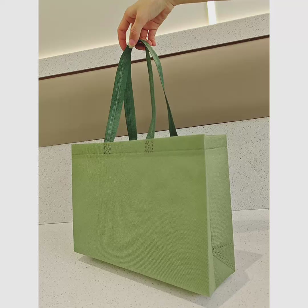 Colored Non-Woven Tote Bags — 6 Options product video 1