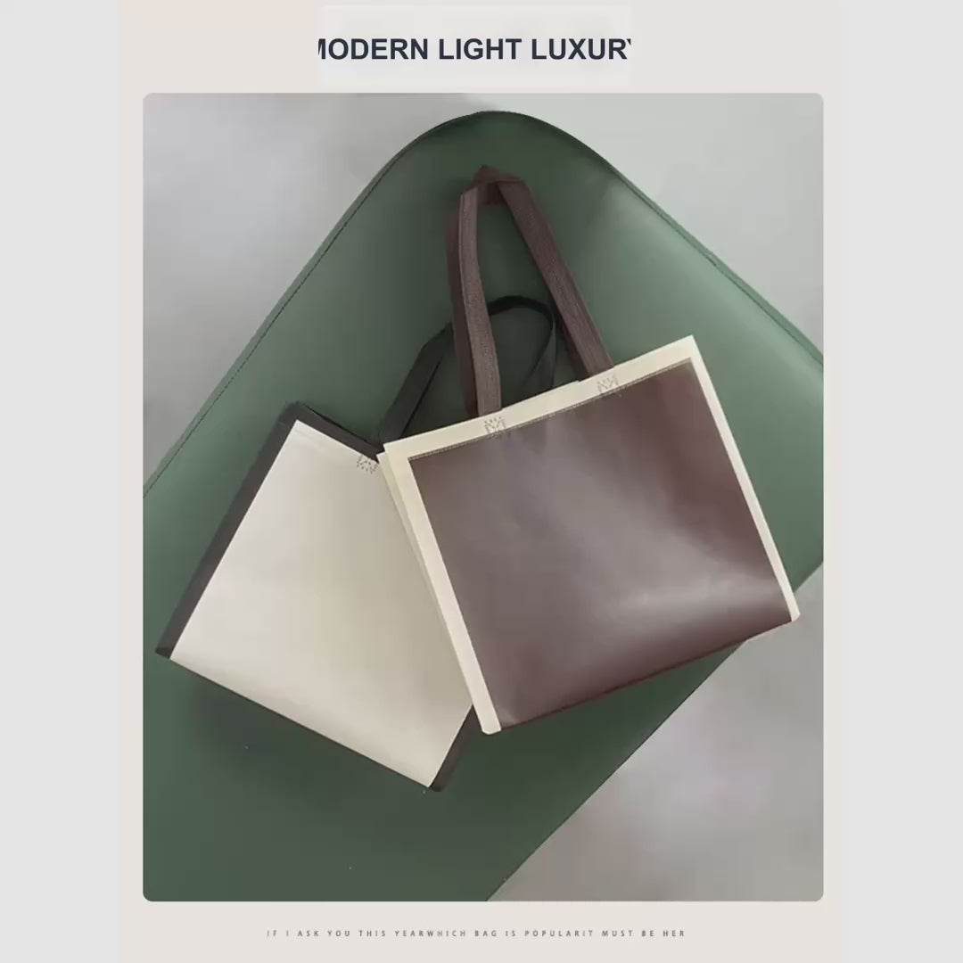Boutique Non-Woven Tote Bags — 3 Styles product video 1