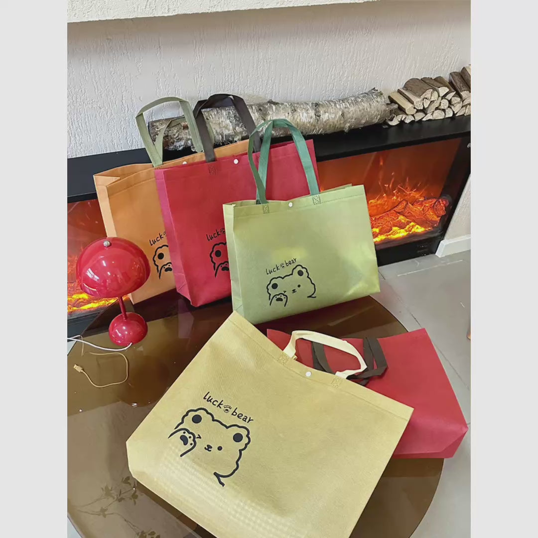 Boutique Non-Woven Tote Bags — 9 Styles product video 1