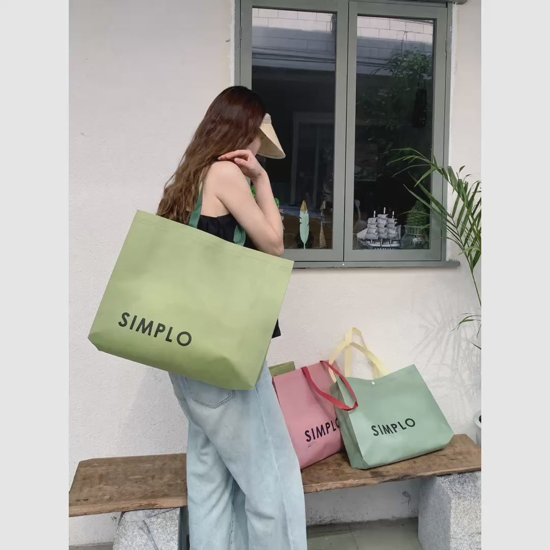 Colorful Non-Woven Tote Bags — 6 Colors product video 1