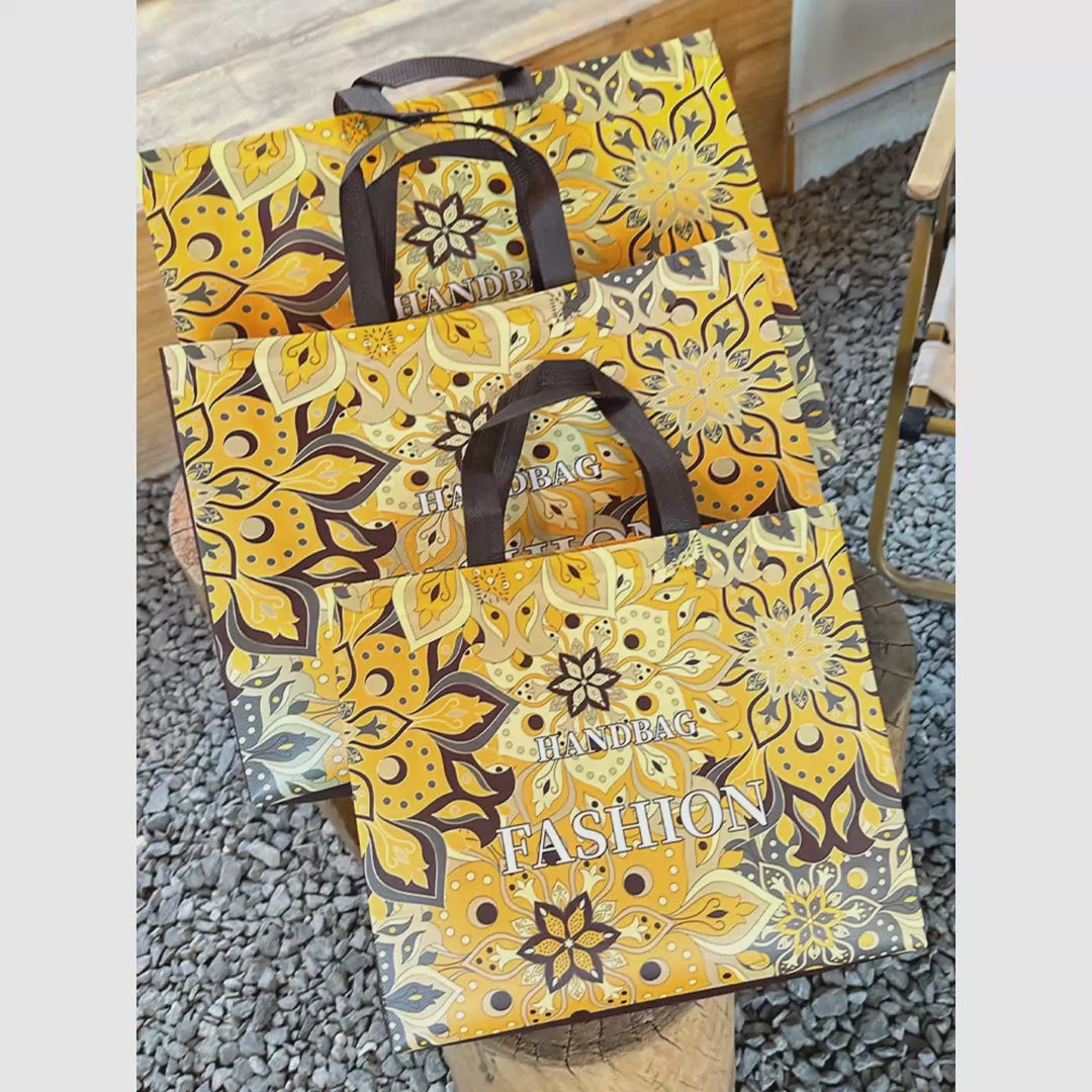 Boutique Non-Woven Tote Bags — 2 Styles product video 1
