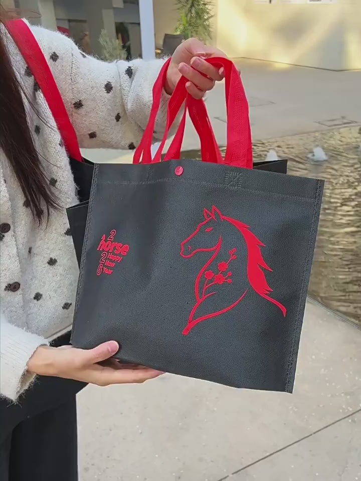 Boutique Non-Woven Tote Bags — 2 Styles product video 1