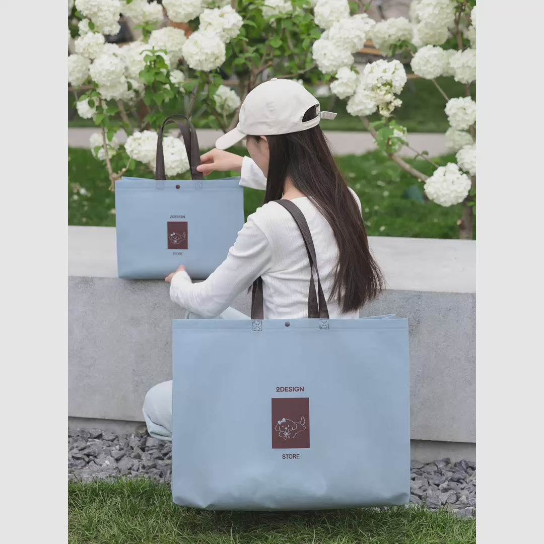 Boutique Non-Woven Tote Bags — 9 Styles product video 1