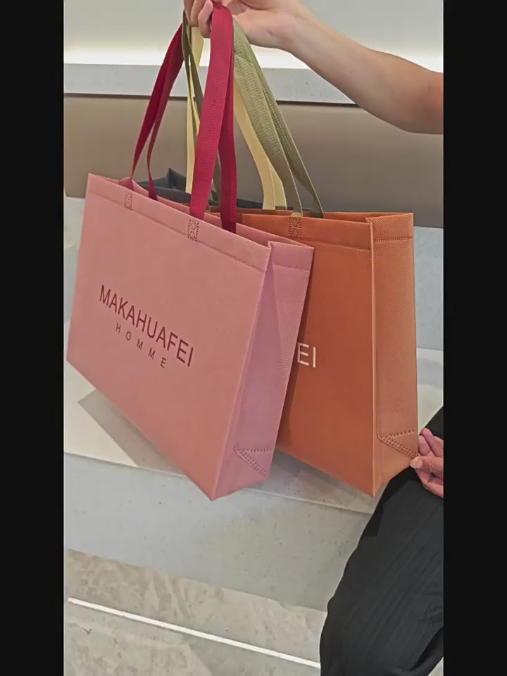 Large-Capacity Non-Woven Shoulder Tote Bags — 7 Options product video 1