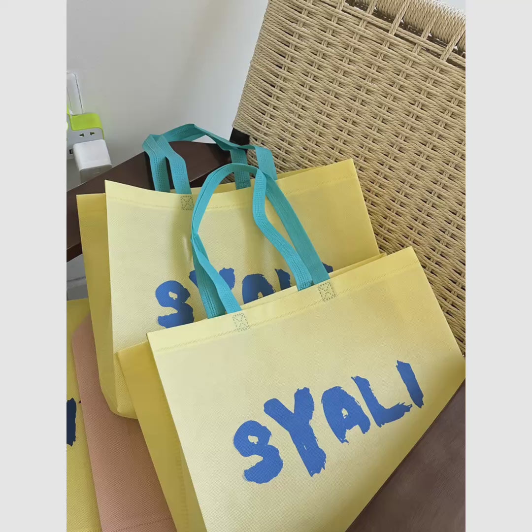 Extra-Large Non-Woven Tote Bags — 6 Styles product video 1