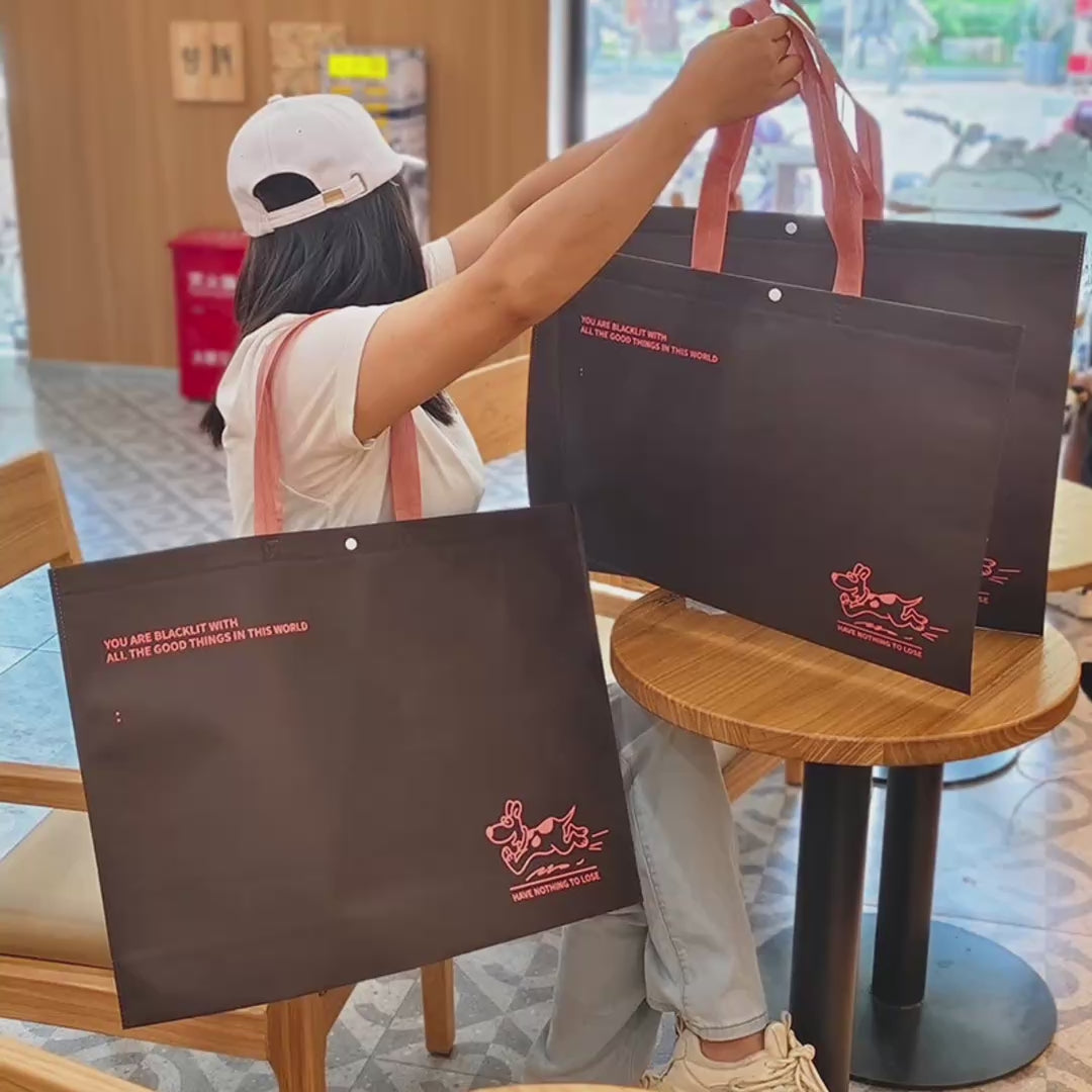 Large-Capacity Non-Woven Tote Bags — 11 Styles product video 1