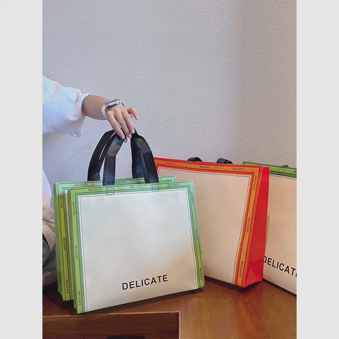 Boutique Non-Woven Tote Bags — 2 Styles product video 1