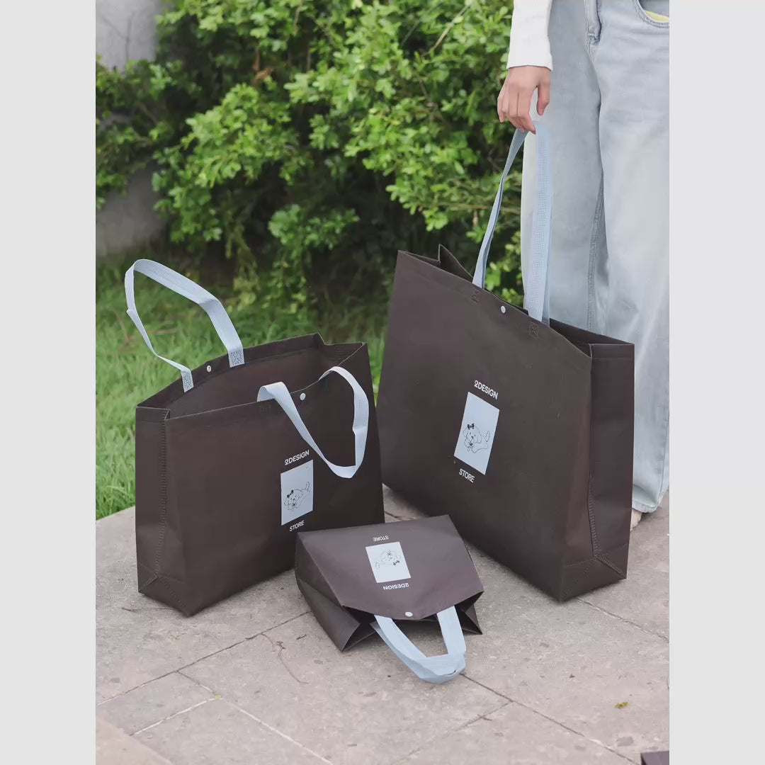 Large-Capacity Non-Woven Tote Bags — 8 Styles product video 1