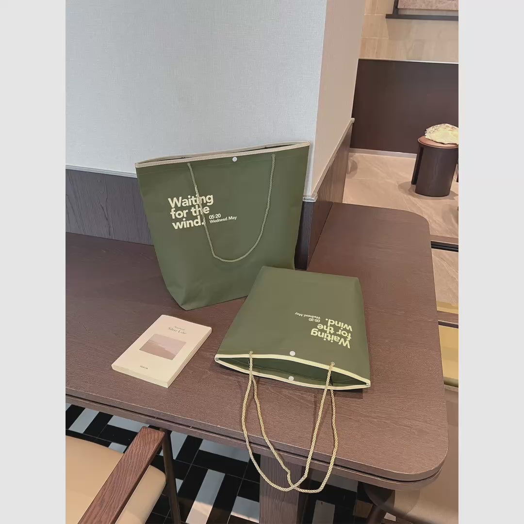 Stitched Non-Woven Tote Bags — 11 Styles product video 1