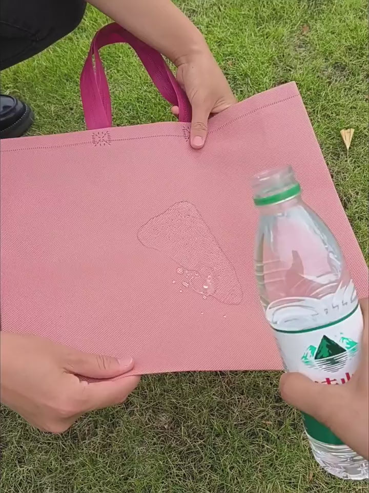 Heavy-Duty Non-Woven Tote Bags — 25 Colors product video 1