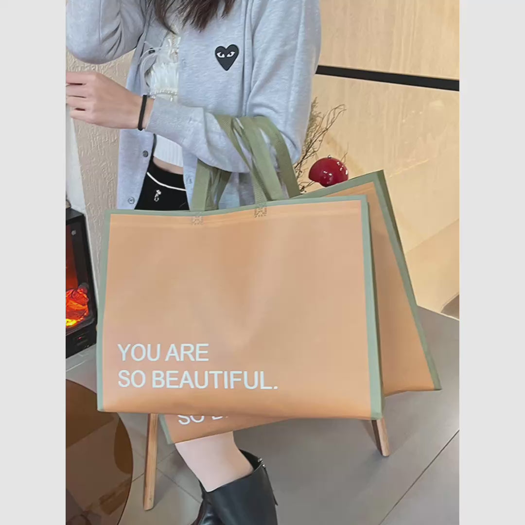 Boutique Non-Woven Tote Bags — 6 Styles product video 1