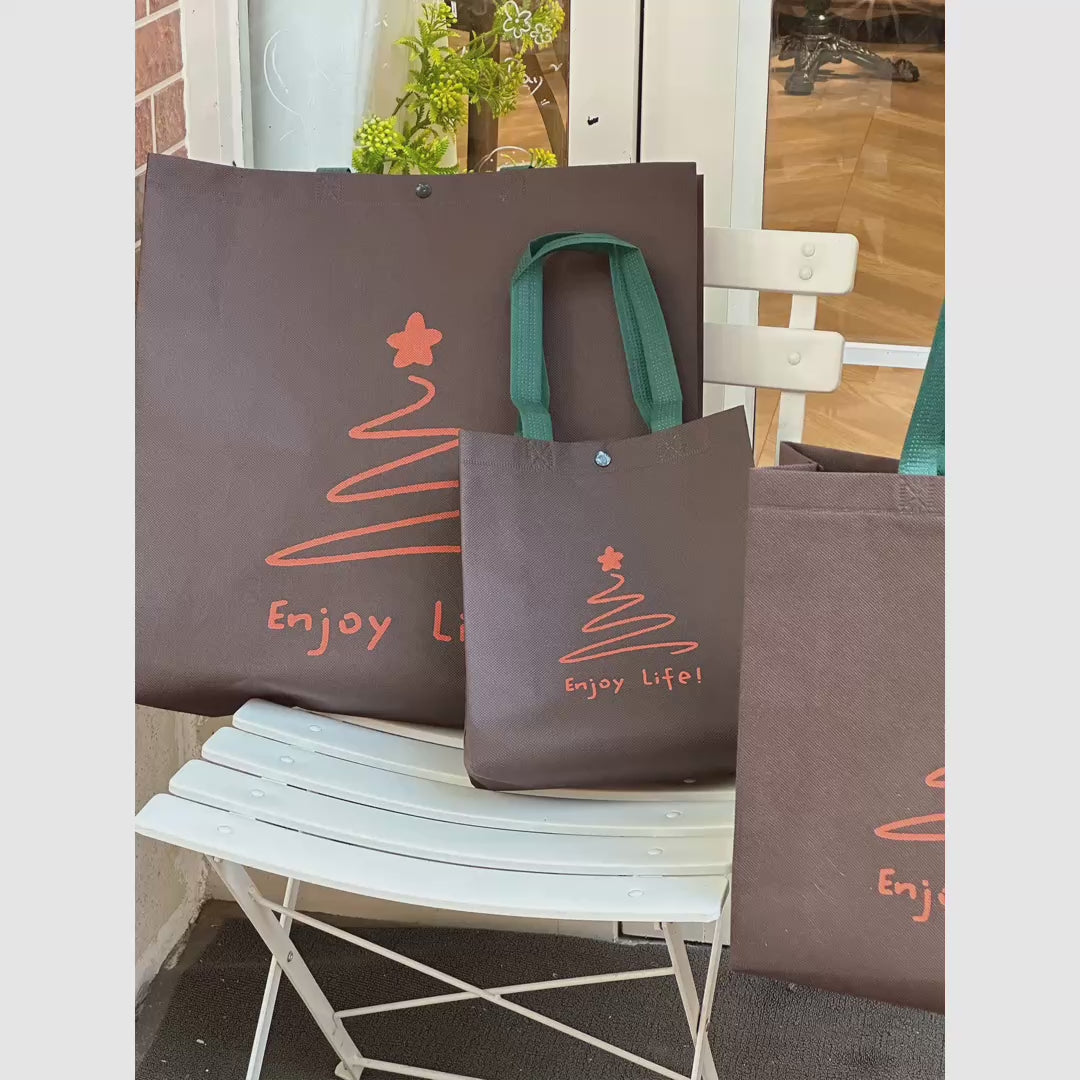 Boutique Non-Woven Tote Bags — 6 Styles product video 1